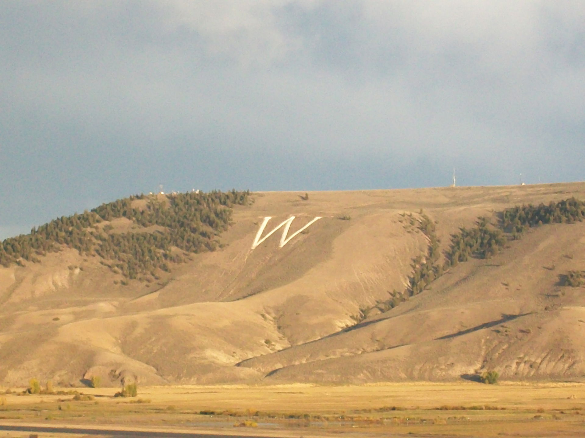 View of Tenderfoot Mountain taken from Gunnison, CO