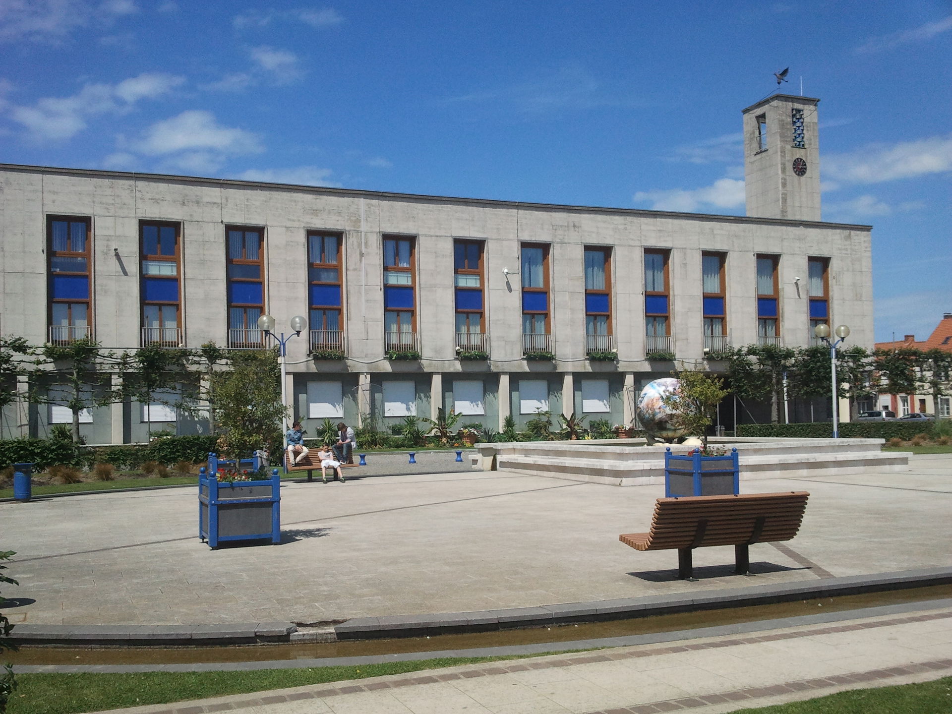 Hôtel de ville d'Outreau (Pas-de-Calais, France)