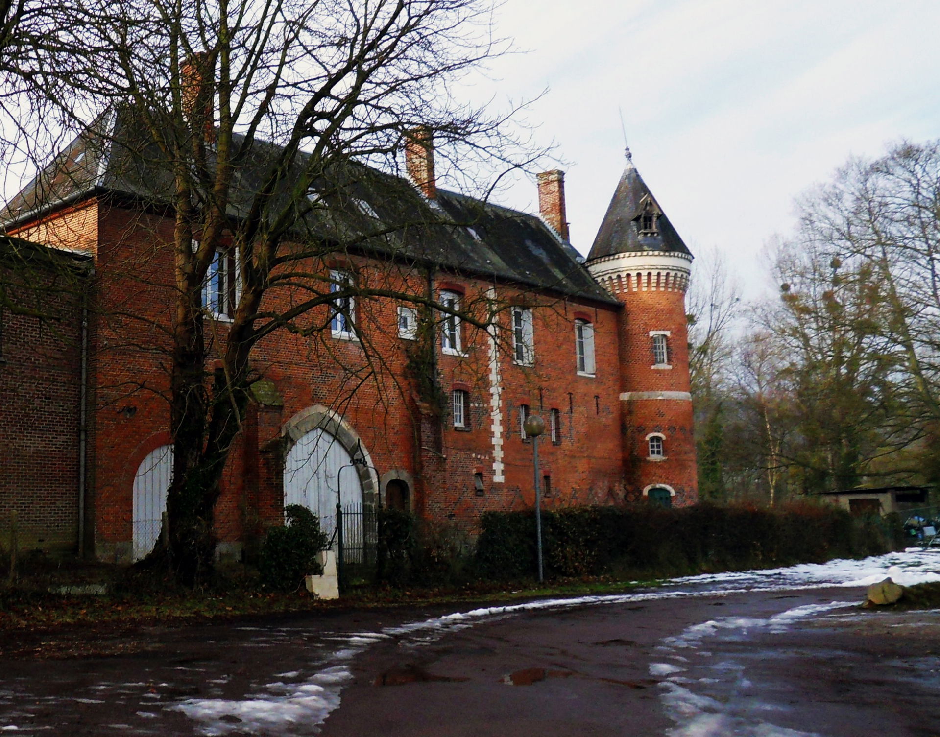 Rieux (Seine-Maritime, France) -
Le manoir.
.