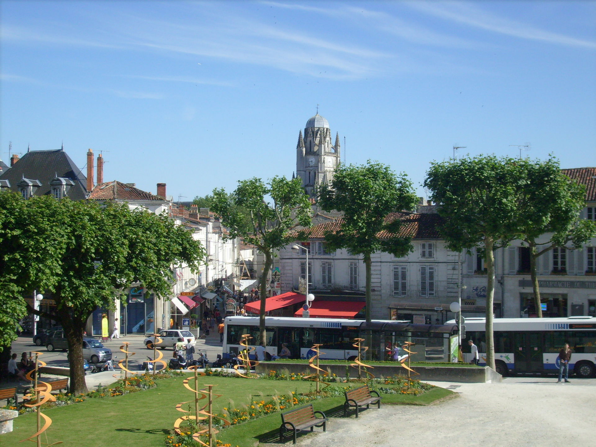 Centre-ville de Saintes