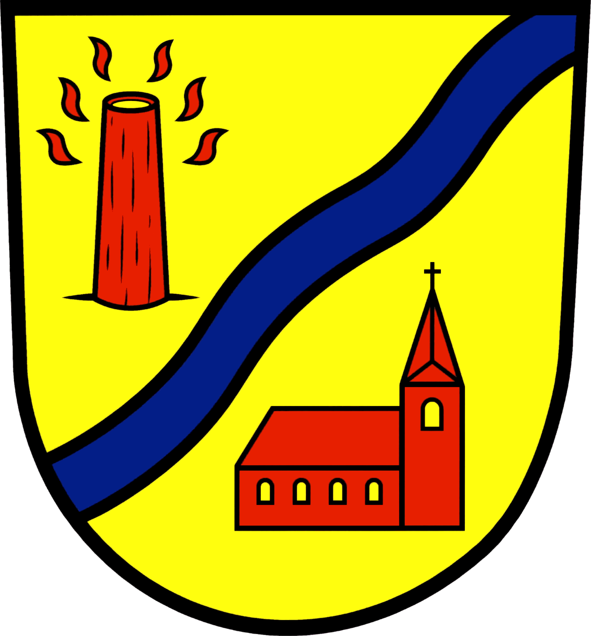 Wappen der Gemeinde Göhlen, Landkreis Ludwigslust-Parchim in Me…