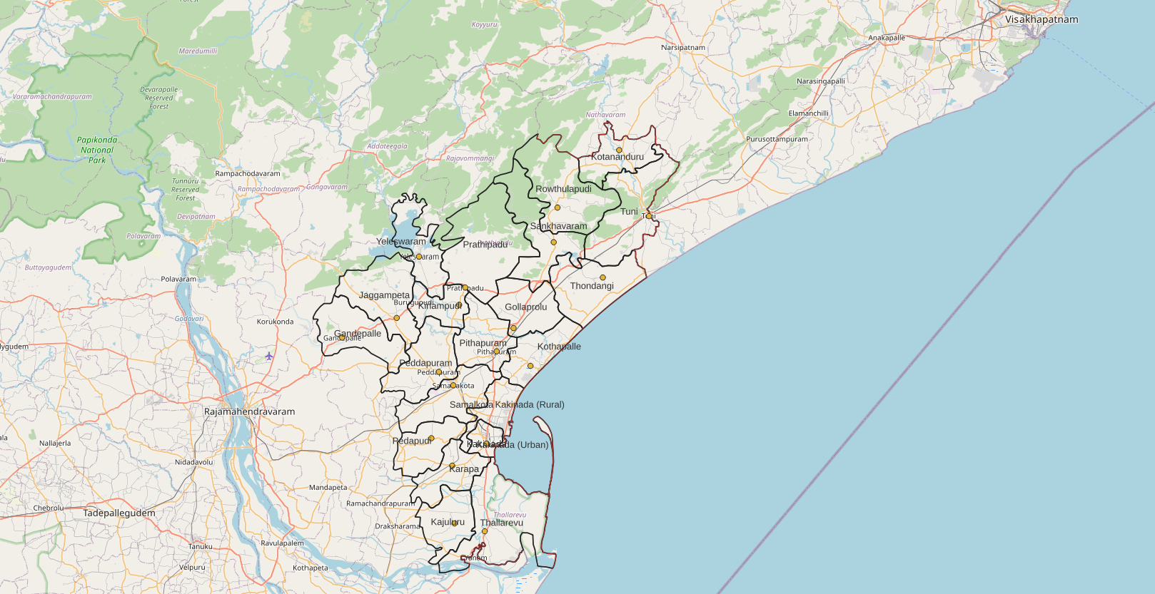 subdistricts