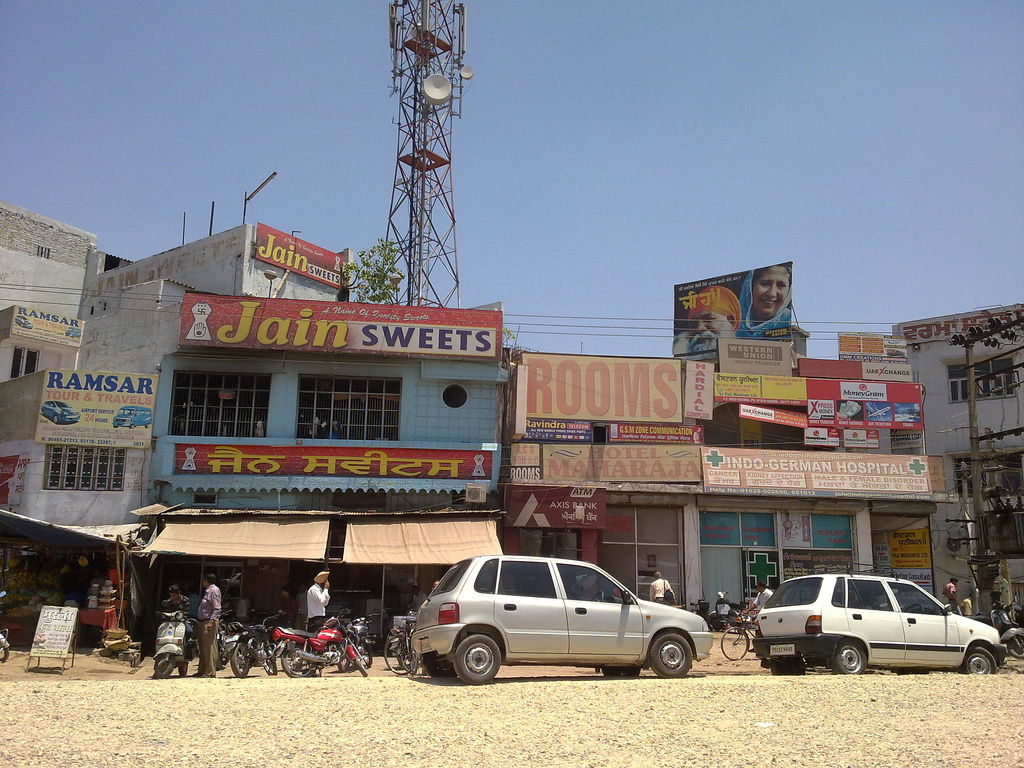 A popular market in Khanna