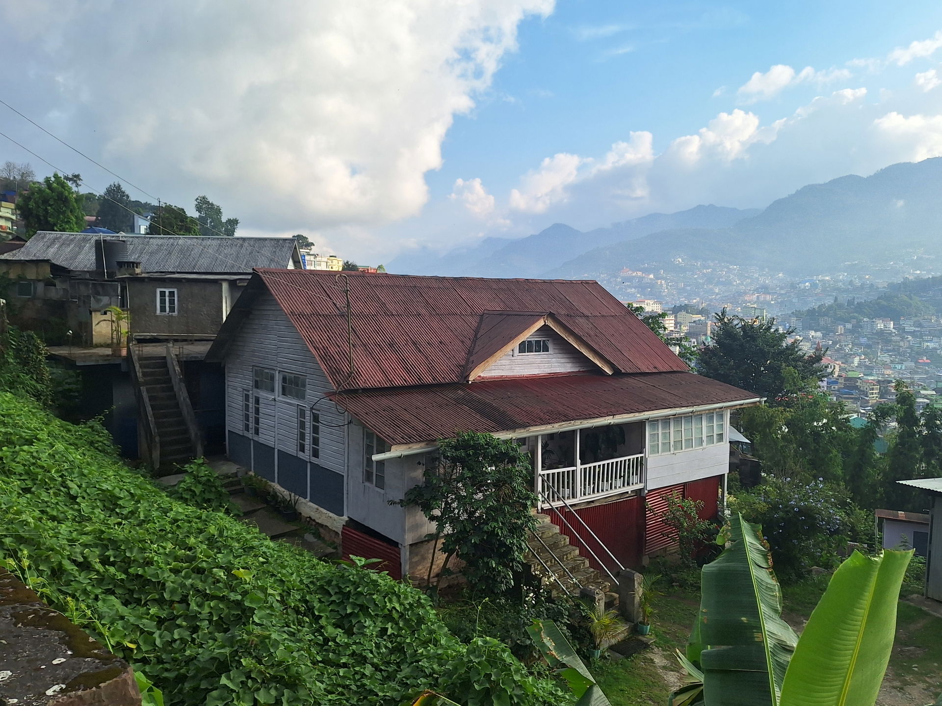 Typical view in Kohima village in 2024