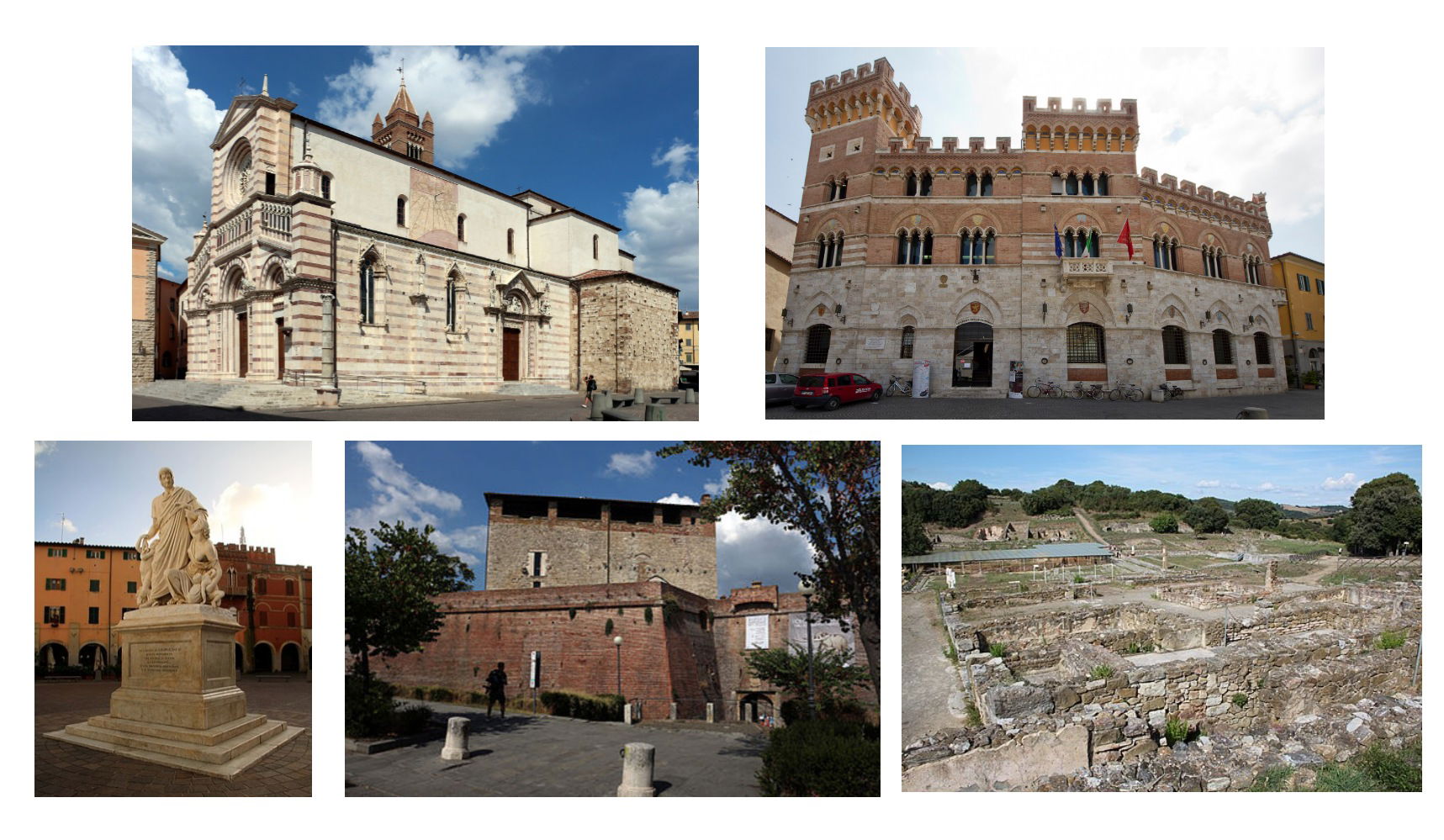 Grosseto, monumenti