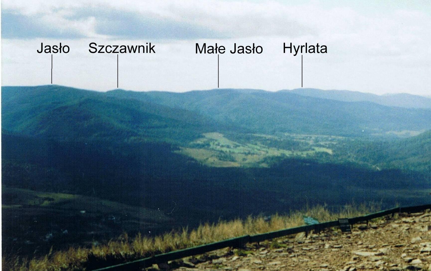 View from Smerek.Widok ze Smereka.