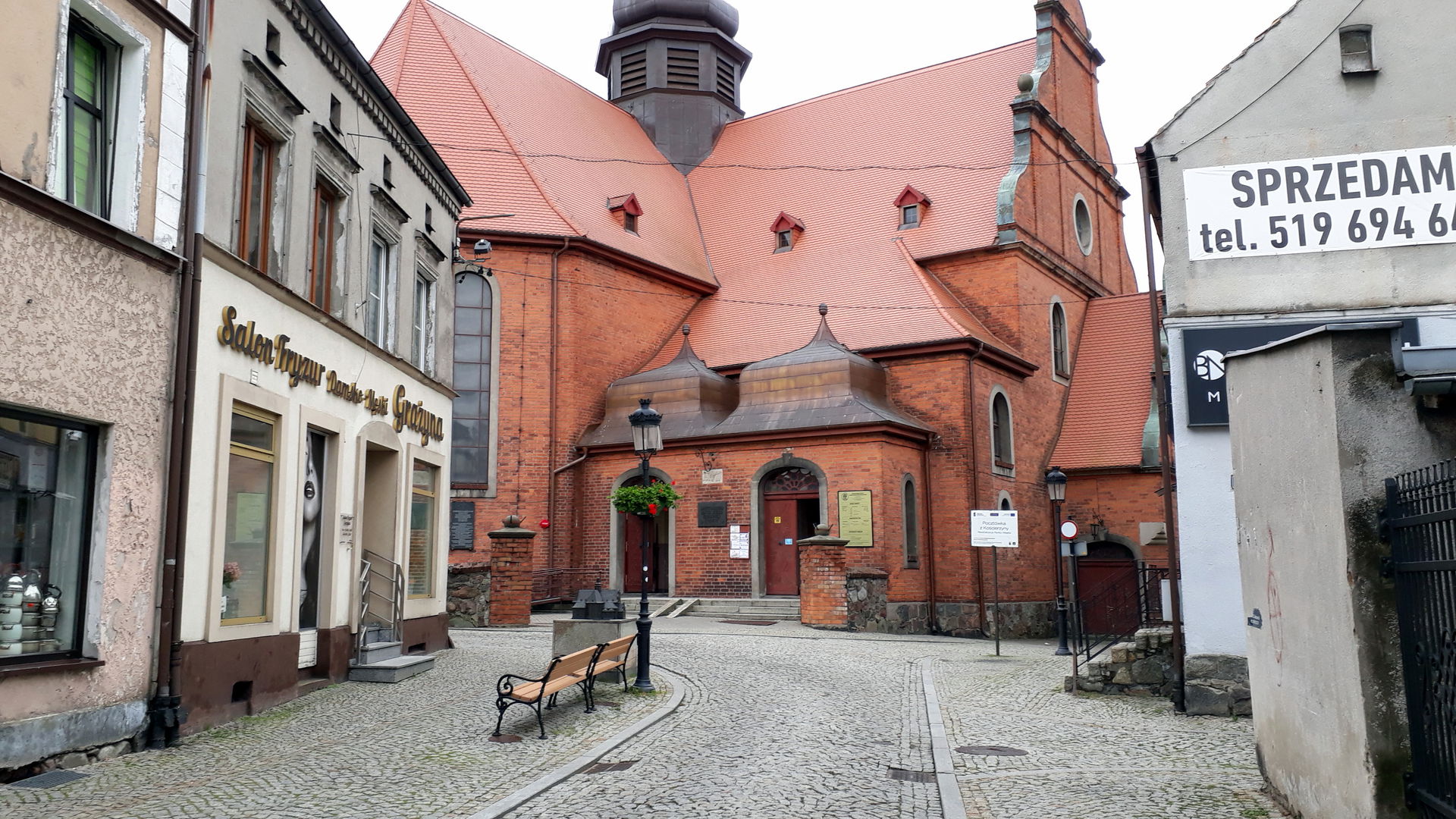 The Holy Trinity church in Kościerzyna, Poland