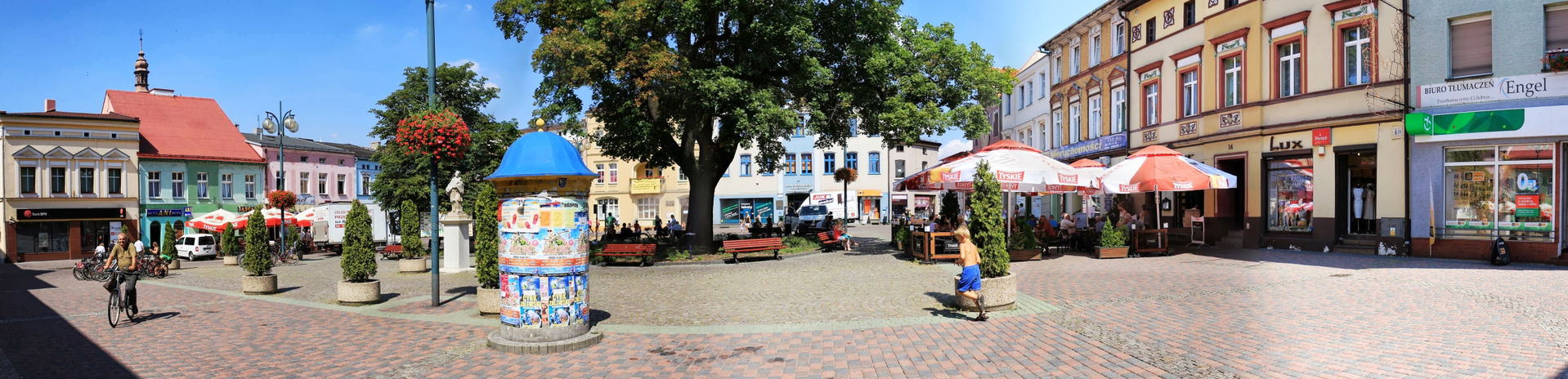 Market Square in Lubliniec