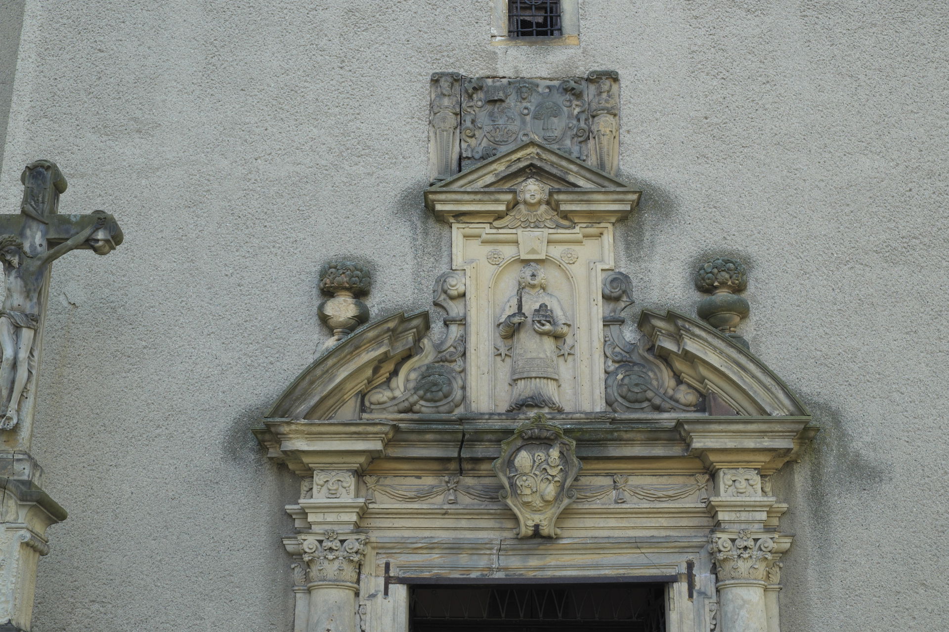 Kirche St. Georg in Náklo im Okres Olomouc in der Olmützer Regi…