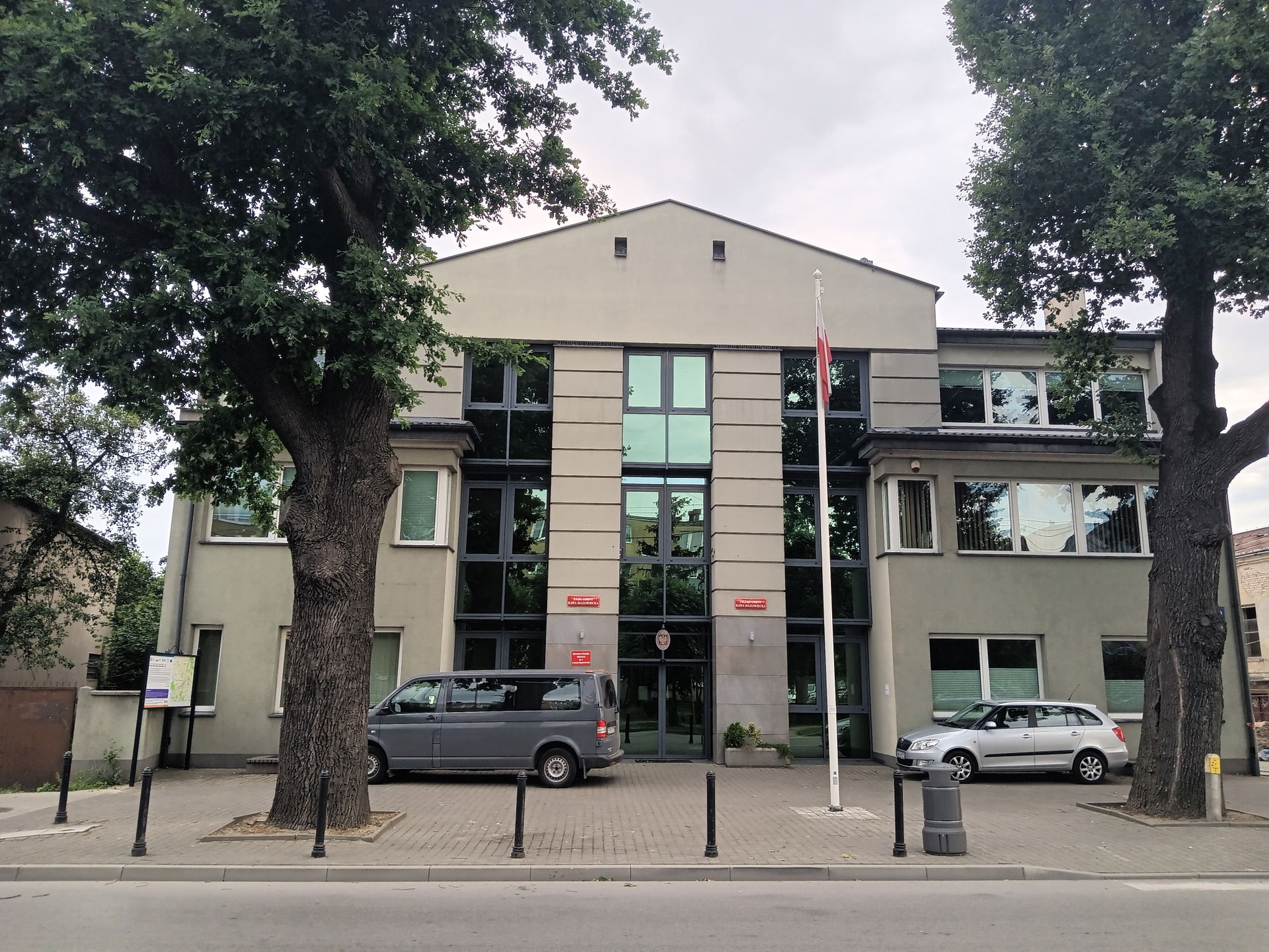 Municipal Office building in Rawa Mazowiecka, Poland