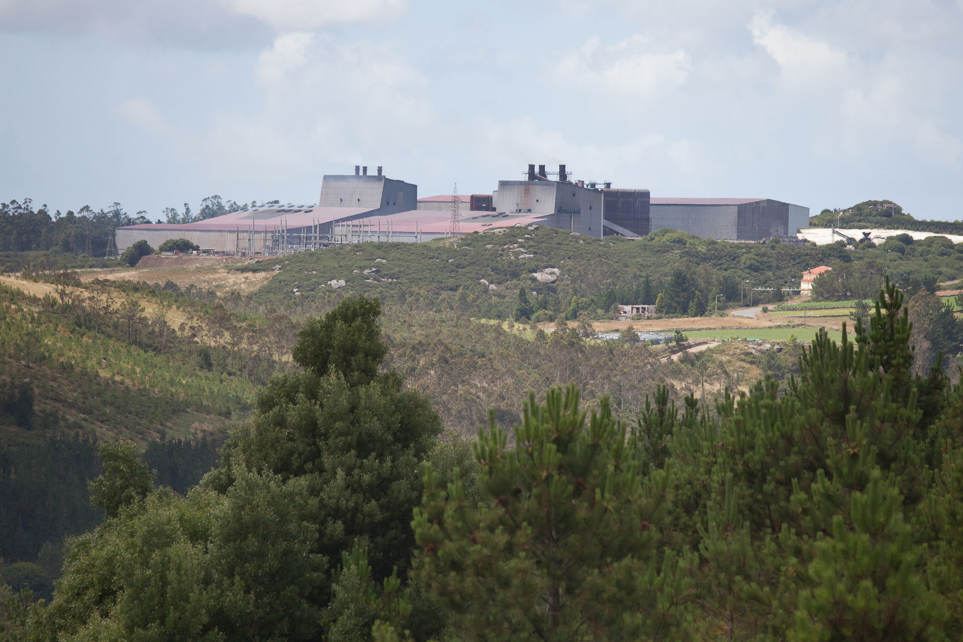 Fábrica de Ferroatlántica en Dumbría - Galiza