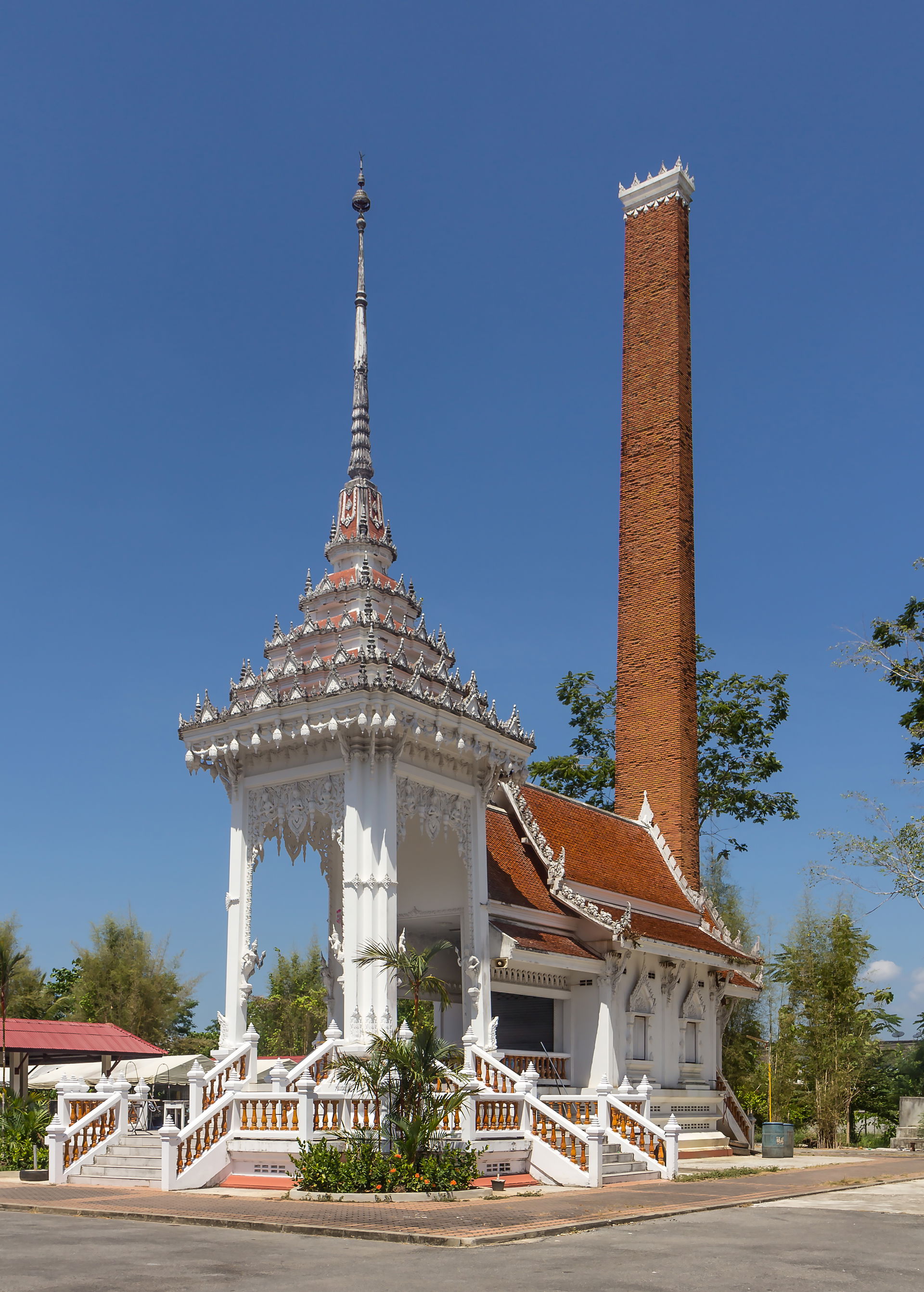 Crematory of Wat Kaeo Korawaram, Krabi, Thailand