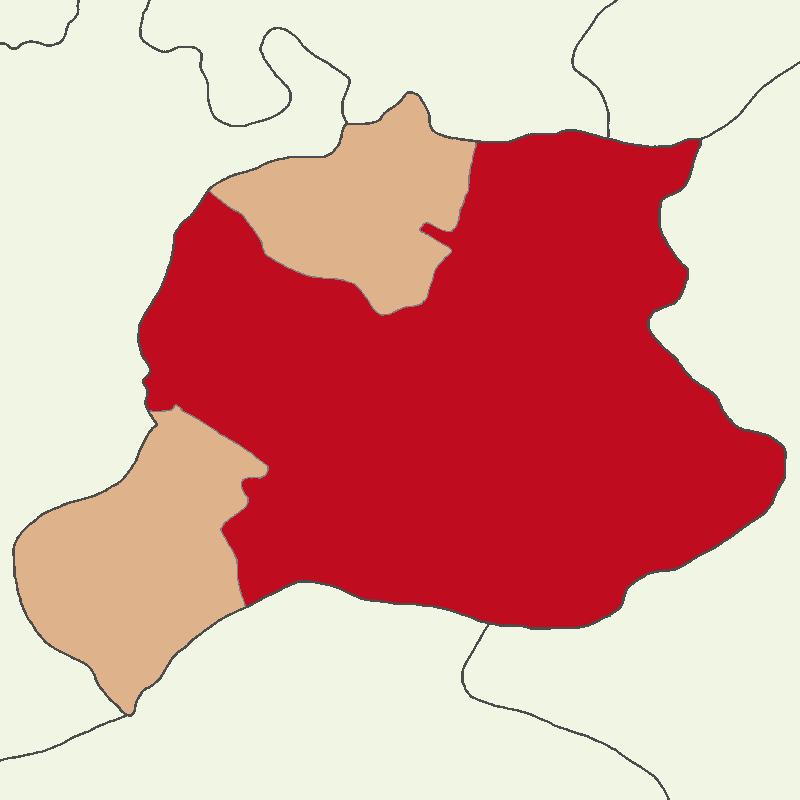 Bayburt Merkez ilçesinin konumu