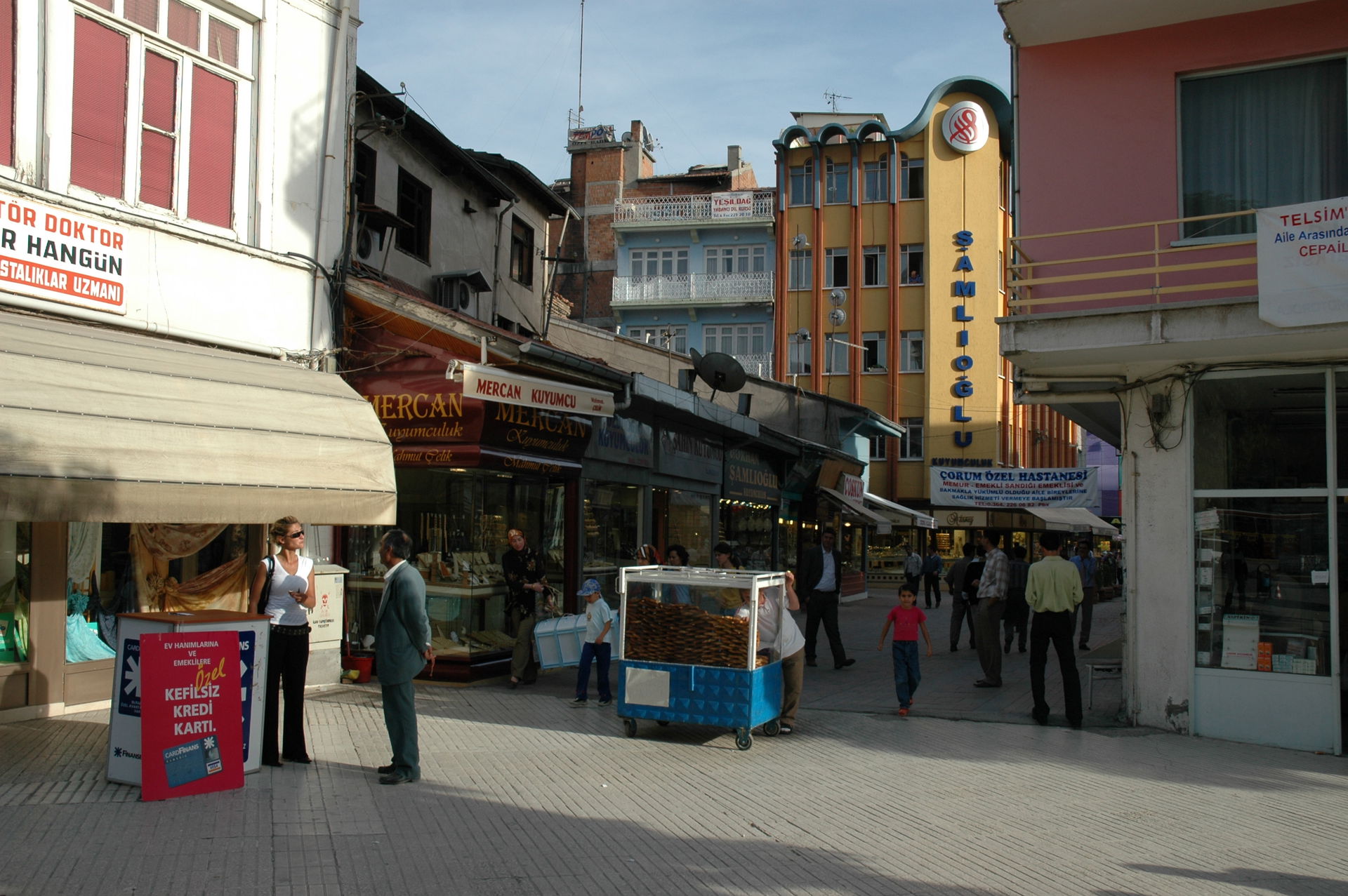 One of some pictures illustrating its more than a modern town.
