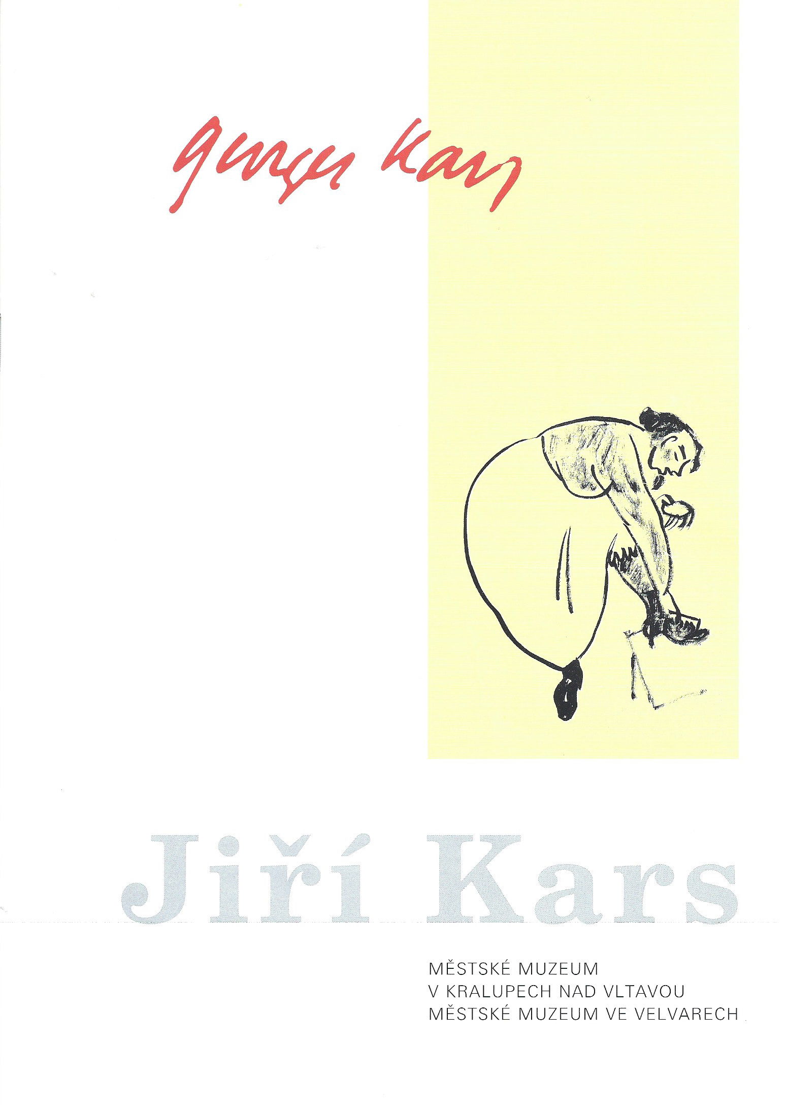 Jan Racek, Jana Šálková: Jiří Kars. Soupisový katalog umělcovýc…