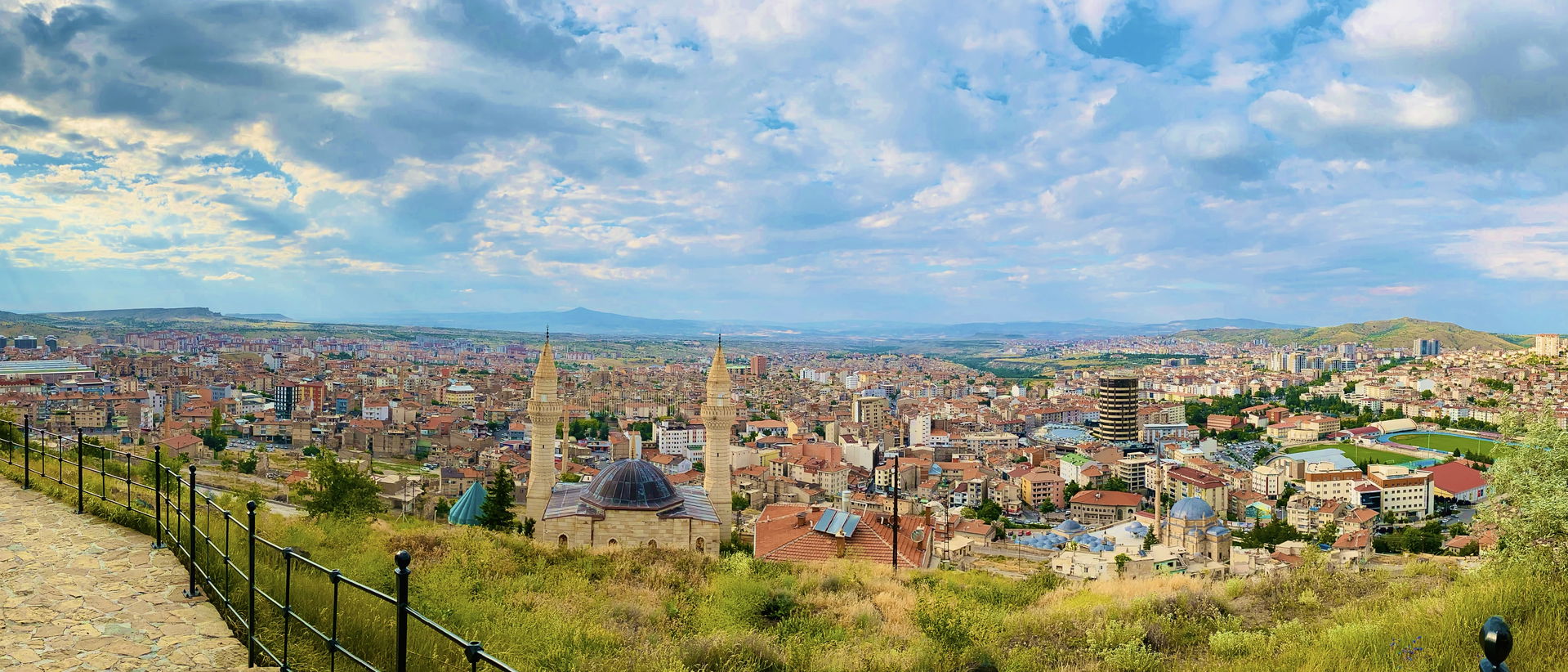 Panoramic view of Nevşehir