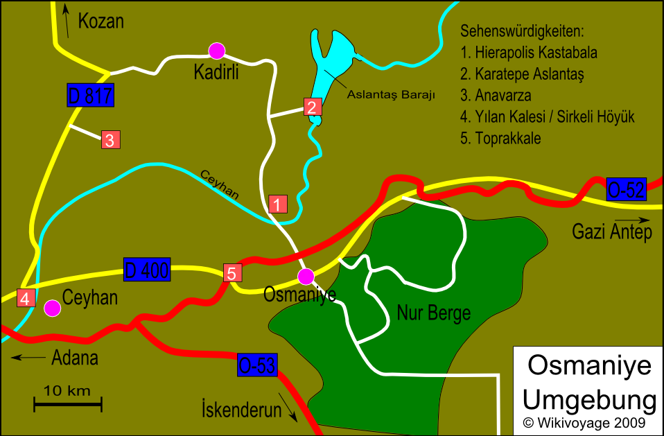How to get to Osmaniye