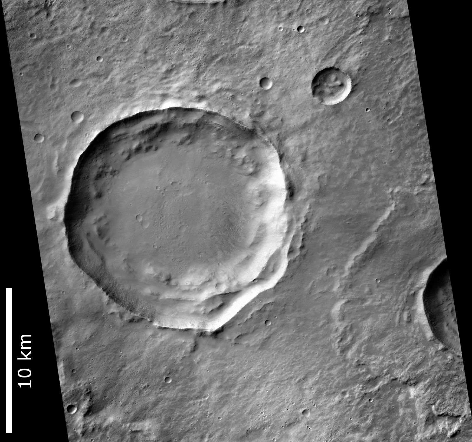 Sinop crater on Mars.
Image ID	B16_016086_1566_XN_23S249W
Cente…