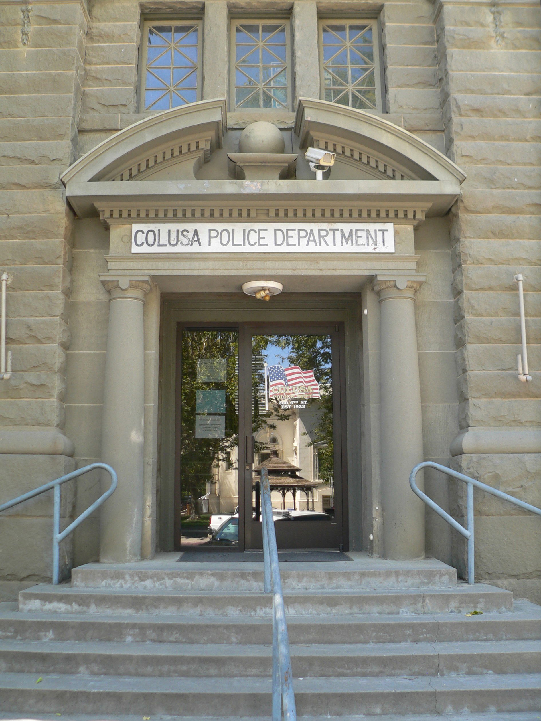 Colusa Police Department, formerly Carnegie library, located at…