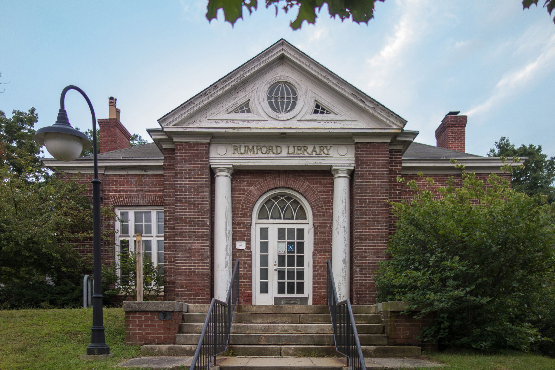 Bridgham Memorial Library — at 1392 Pawtucket Avenue, Rumford, …