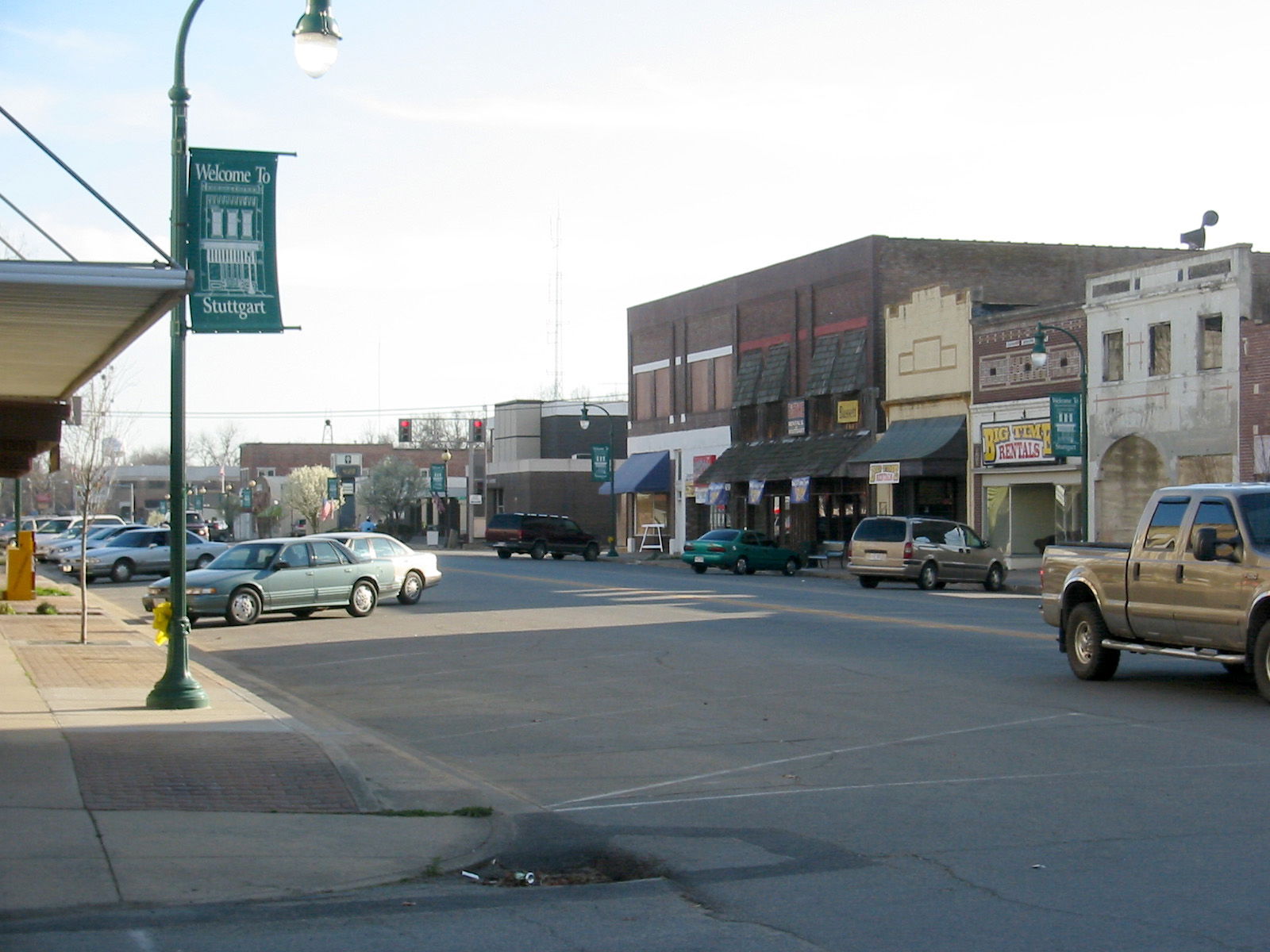 Stuttgart, Arkansas, main street