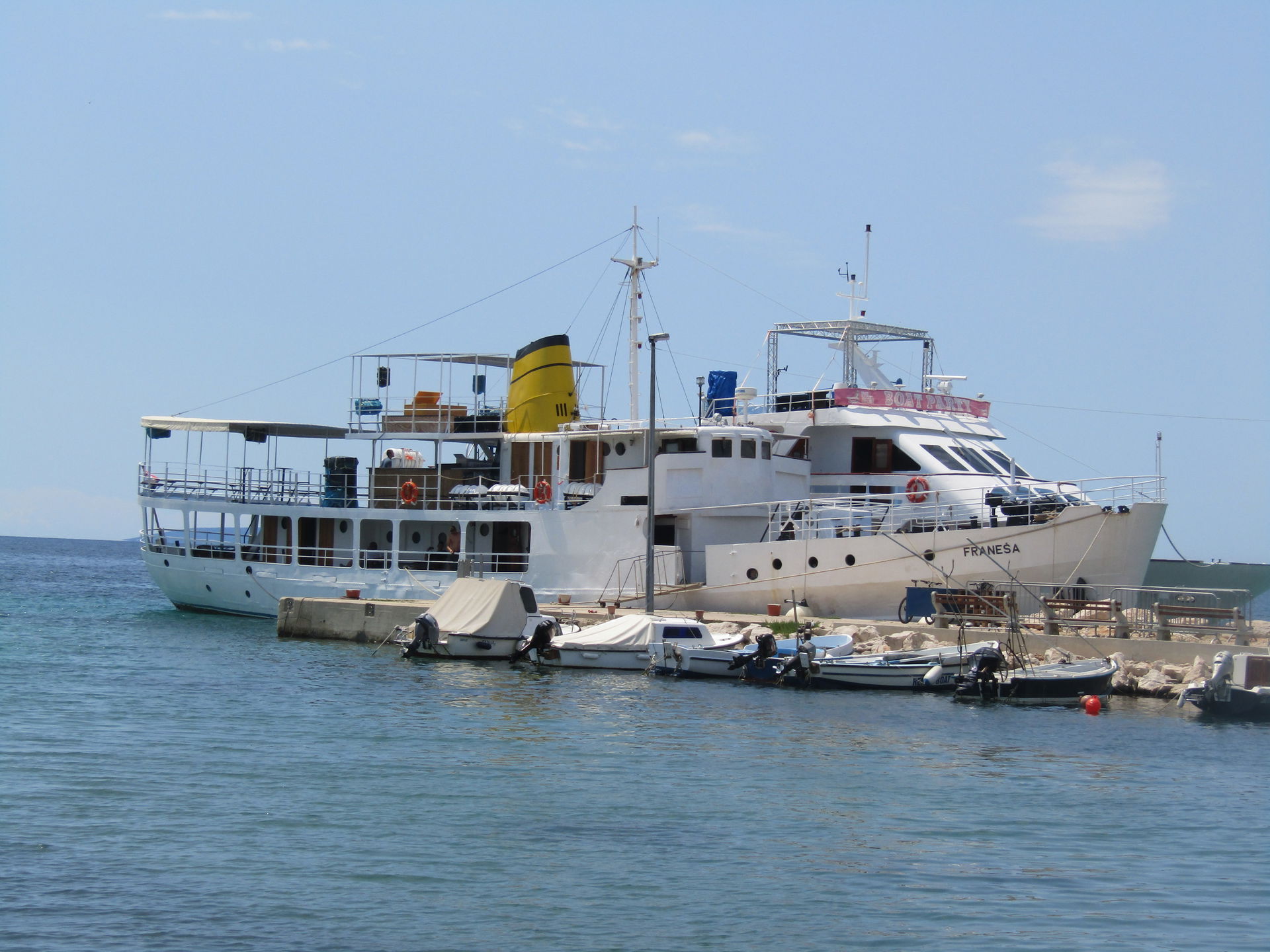 Ausflugsschiff Franeša IMO 5375802 Baujahr 1955 (Kroatien)