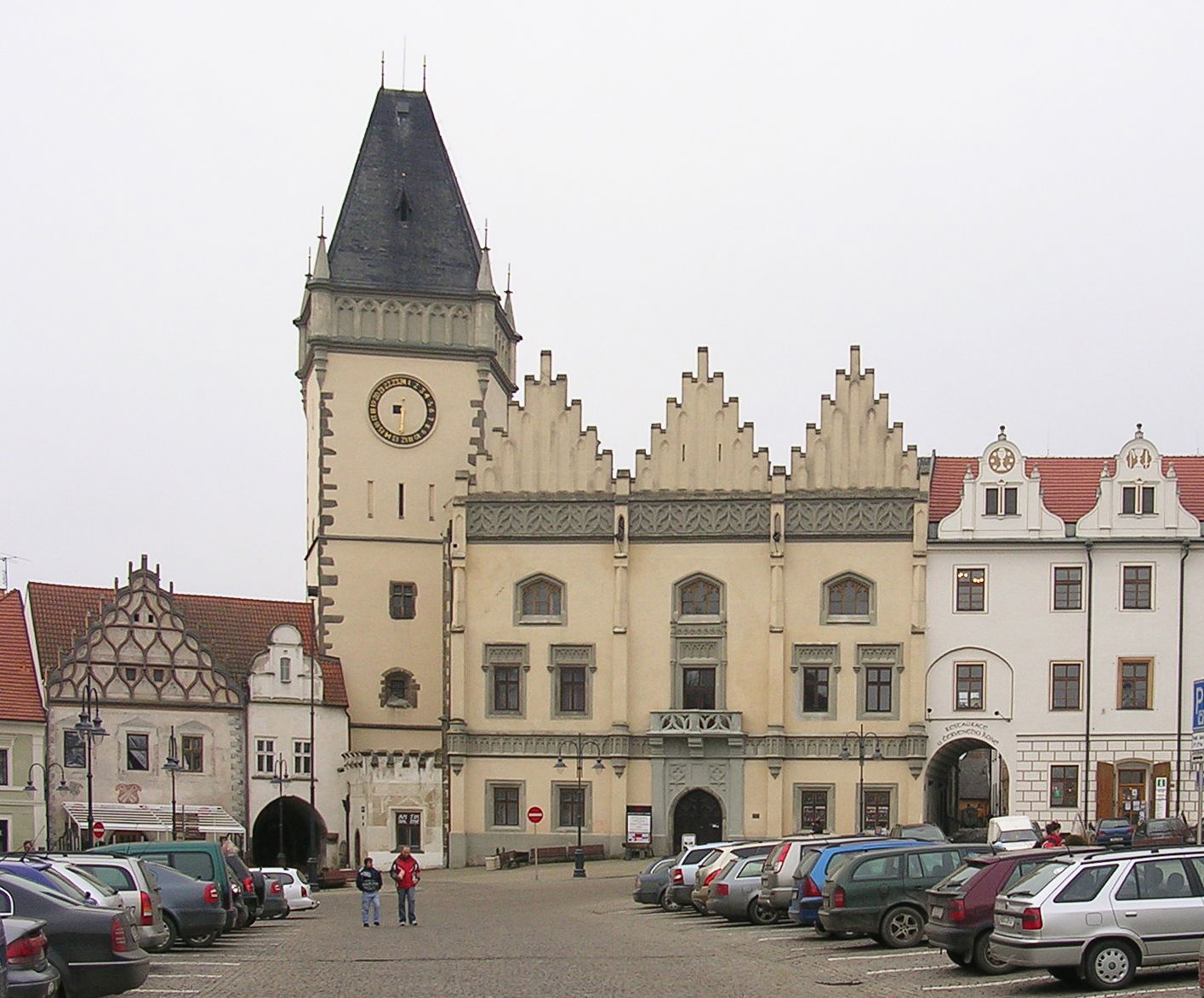 The Old Town Hall in Tábor, the Czech Republic.