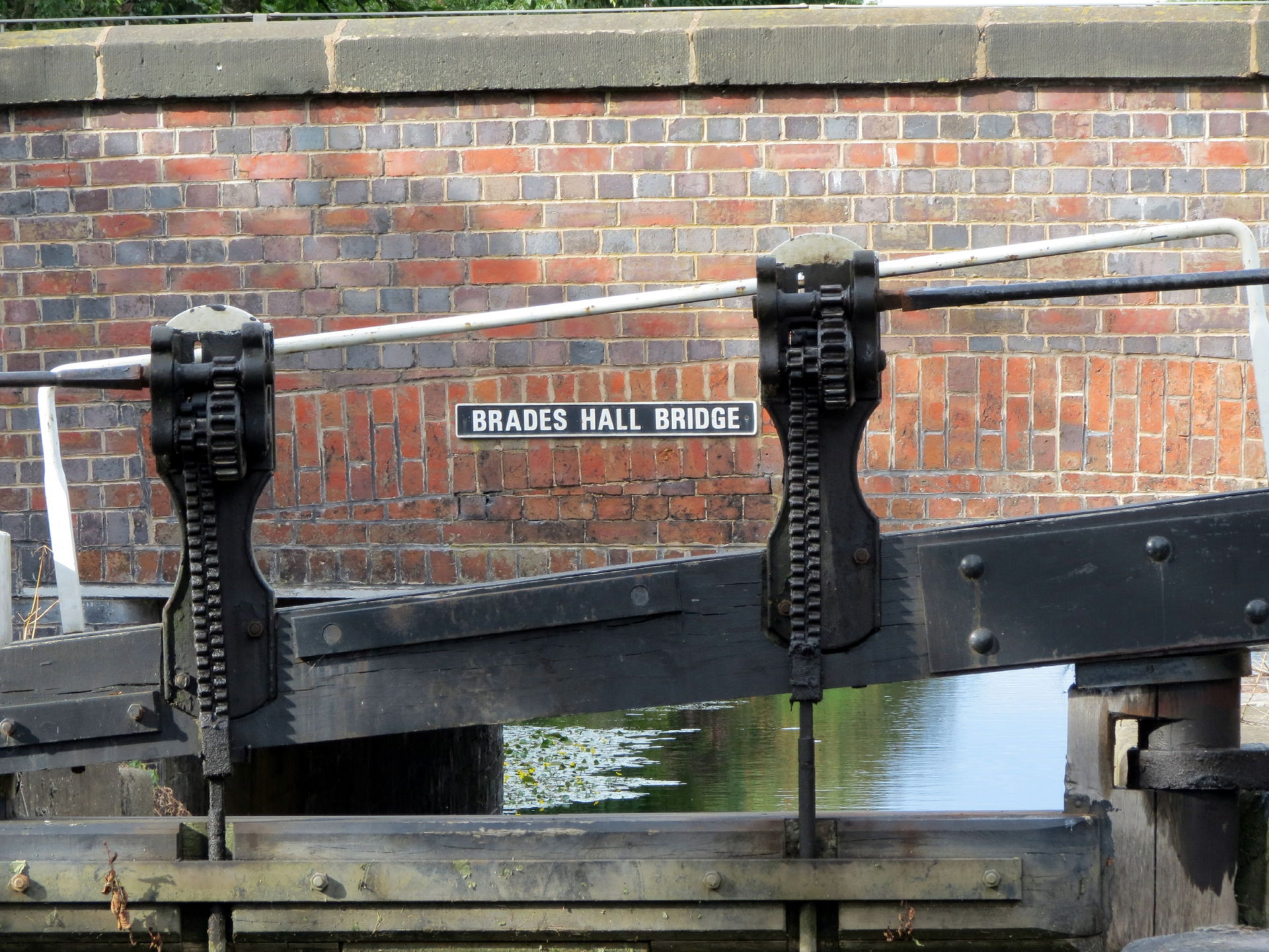 Brades Lock is a rare staircase lock with two sections and thre…