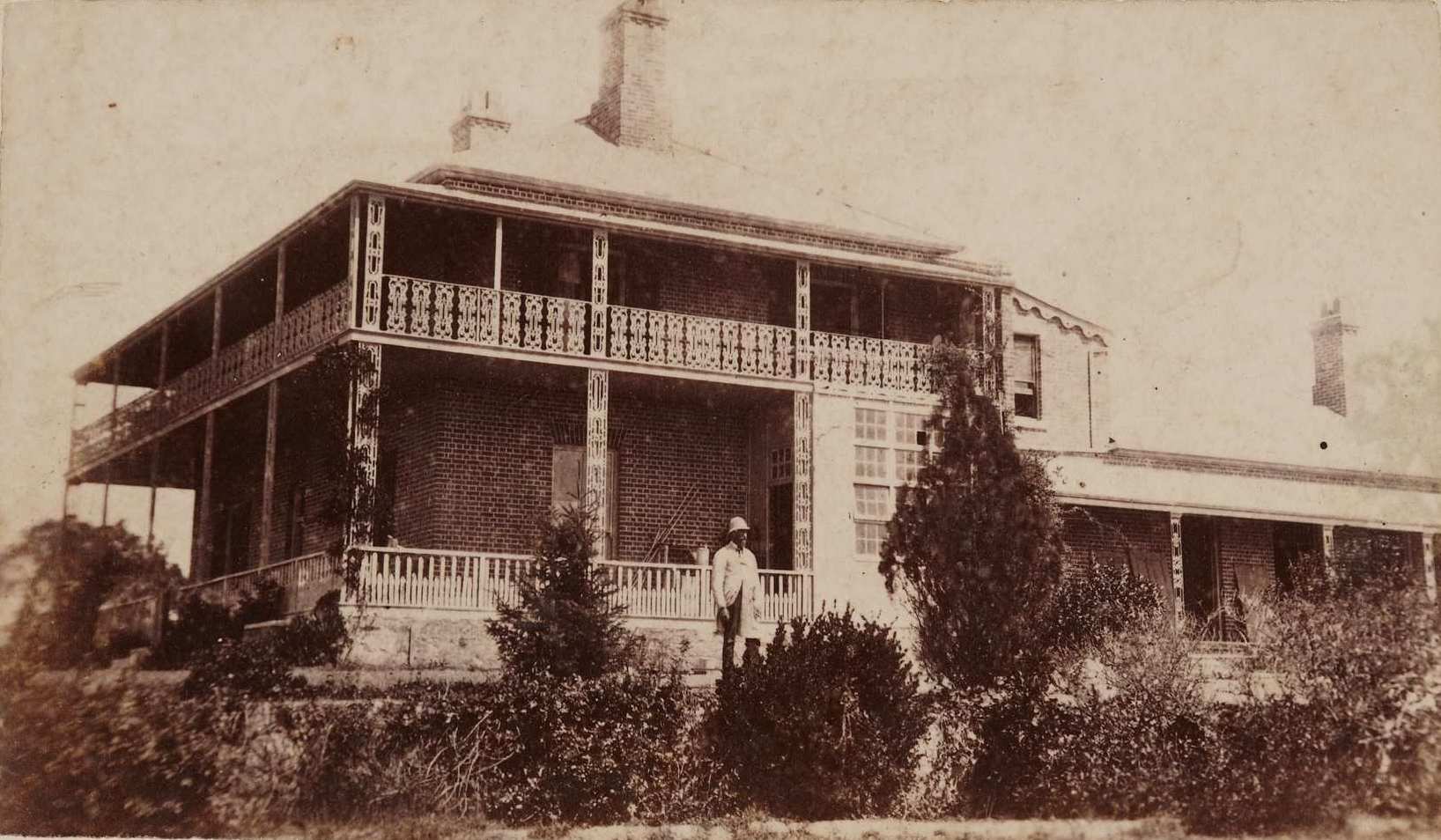 South Hill, Goulburn, NSW, around 1875. The house was owned by …
