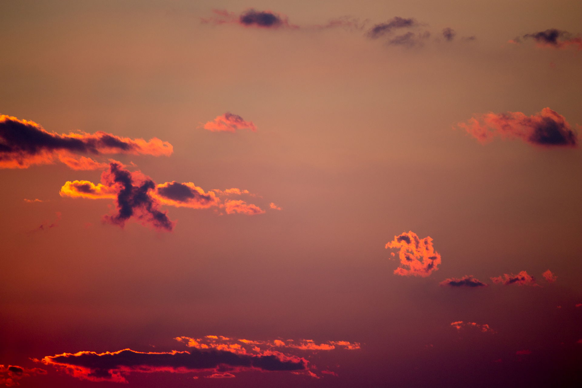 Glyfada sky during sunset