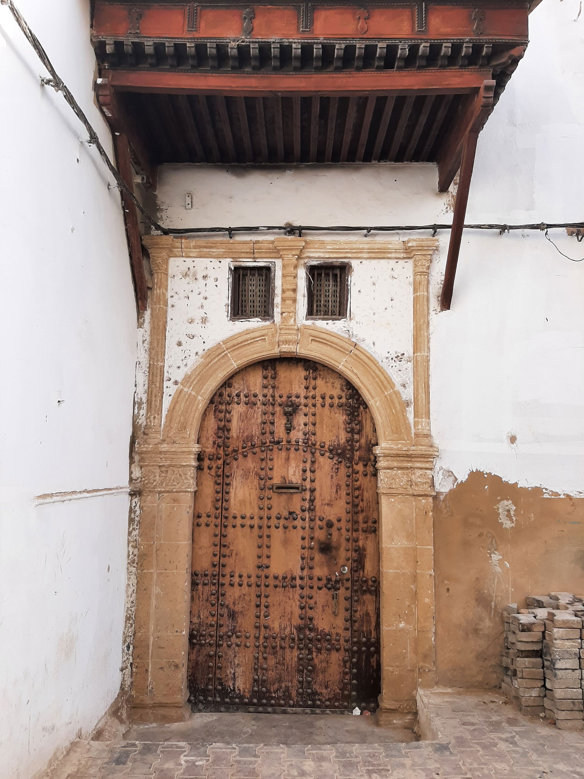 Porte principale du Palais de Mohammed Ben Abdelhadi Zniber II …