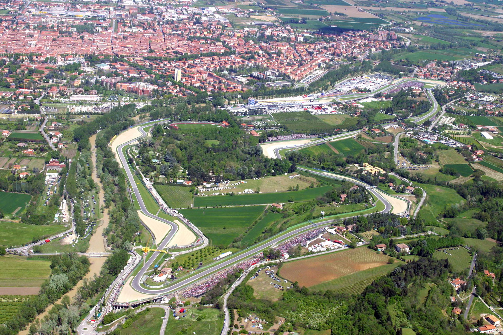 Imola Circuit view