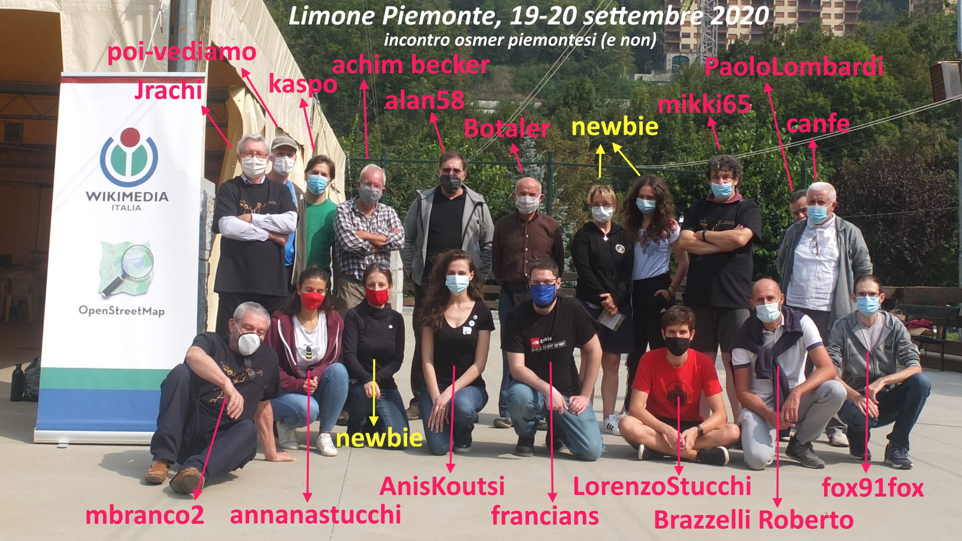 Limone Piemonte, 19-20 sept 2020 - Osmer meeting