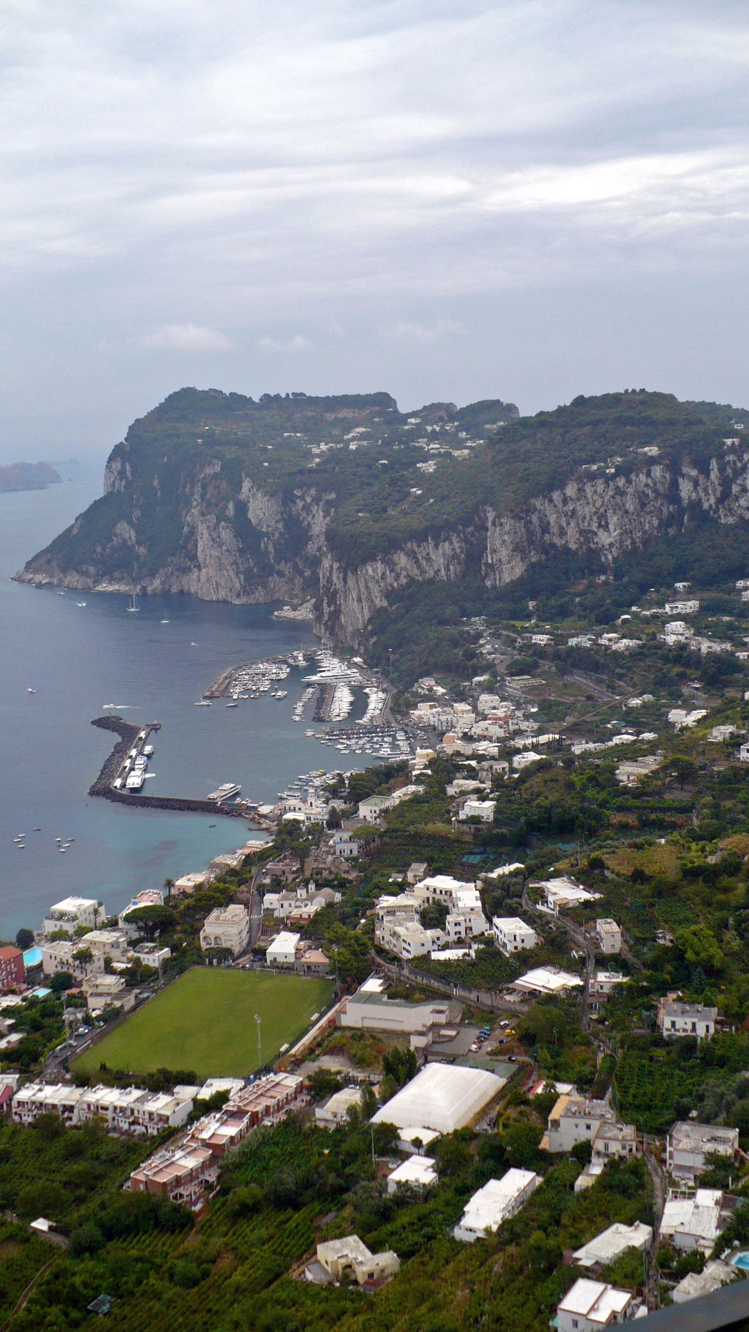 View from Anacapri, Italy