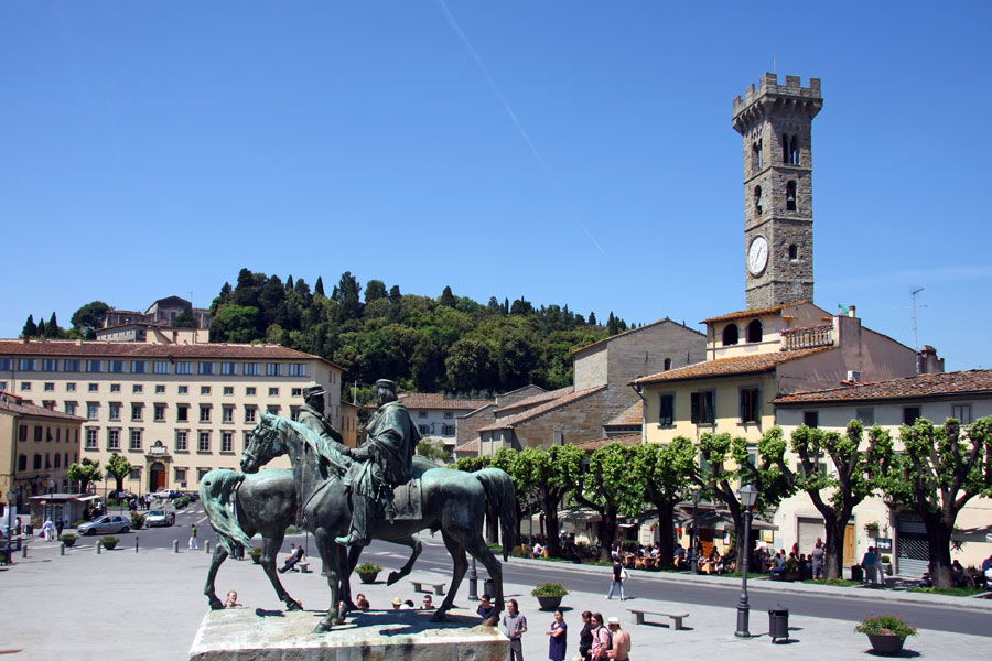 Veduta di Piazza Mino a Fiesole (FI)