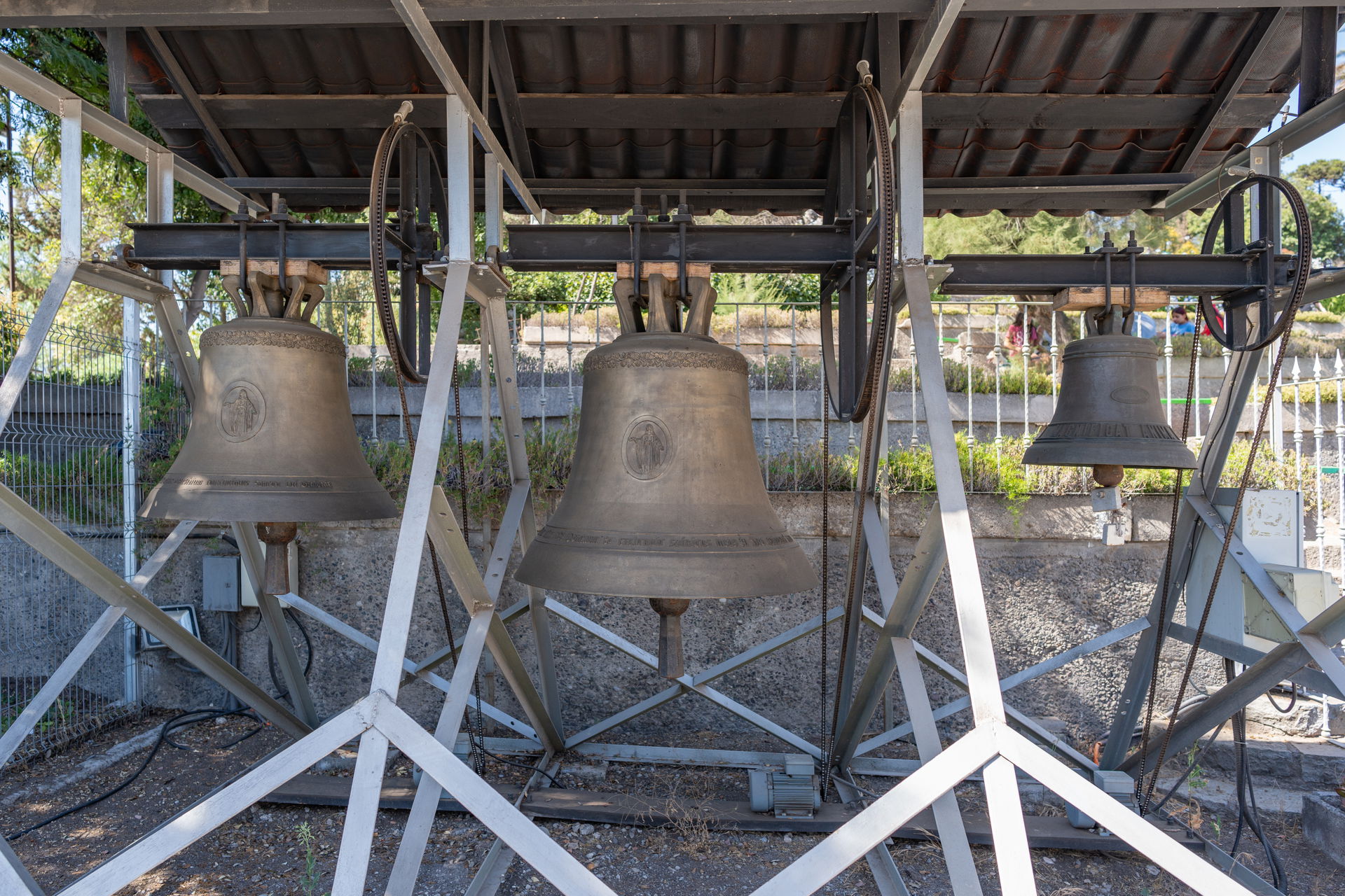 Bells of the Cerro San Cristóbal Sanctuary.