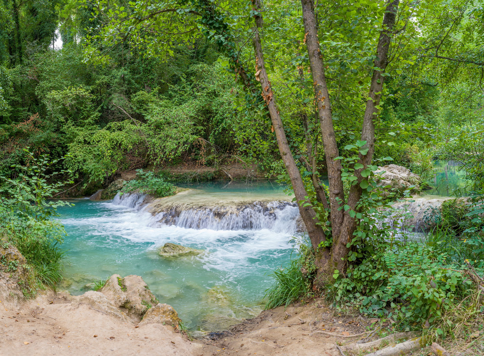 Parco fluviale alta Val d'Elsa park in Colle di Val d'Elsa.