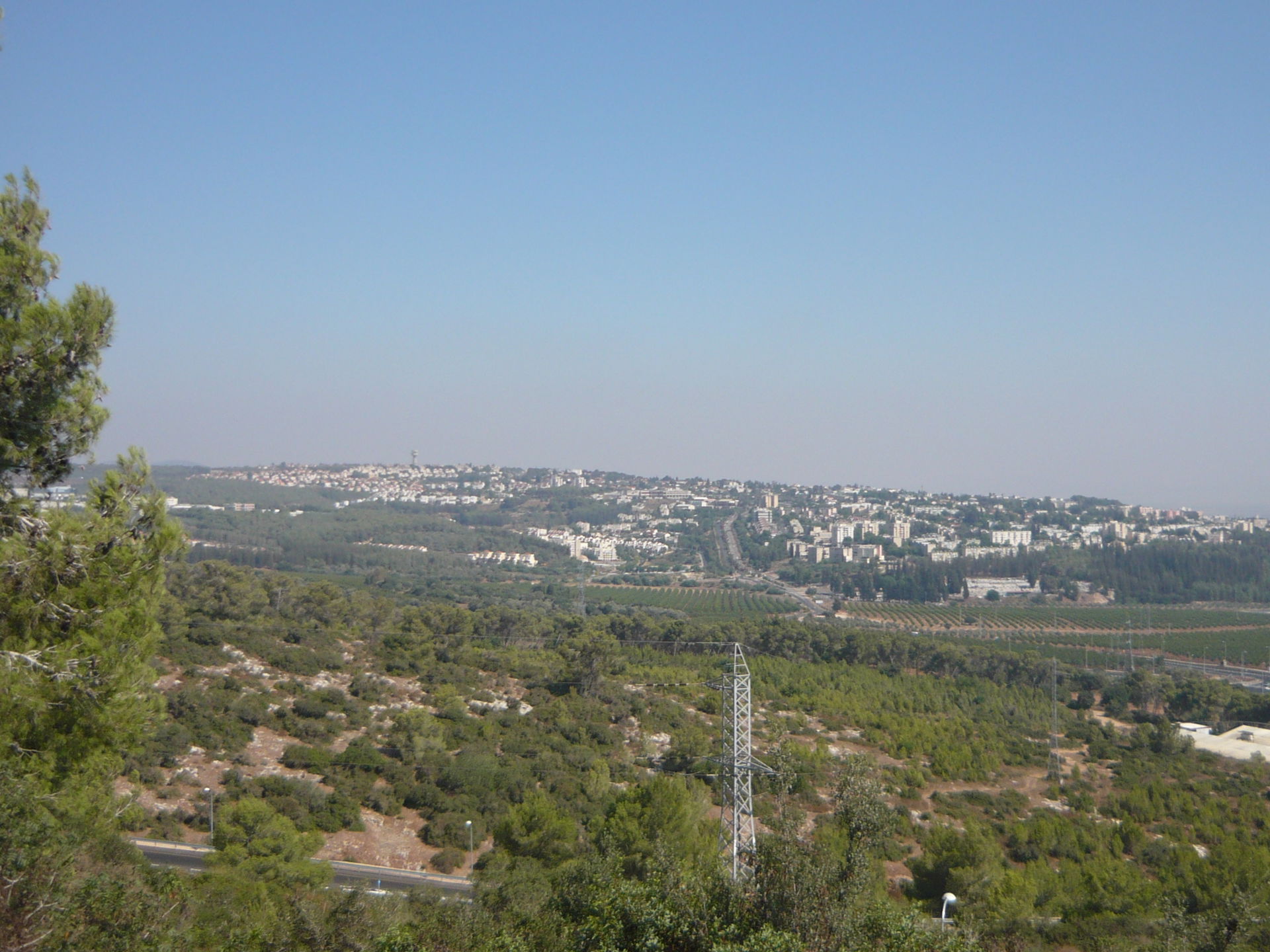 general view of migdal haemek מראה כללי של מגדל העמק מצפון מערב…