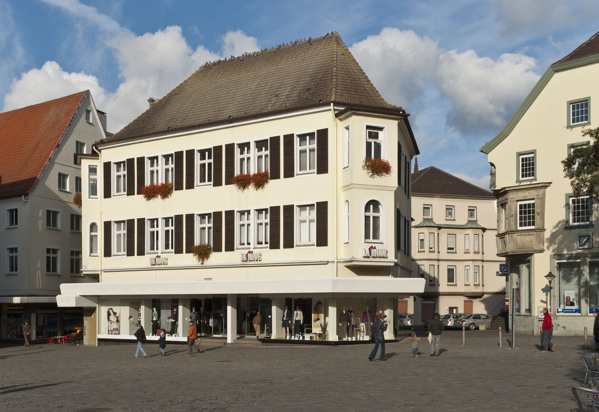 Geschäft "La Mode" am Soester Markt