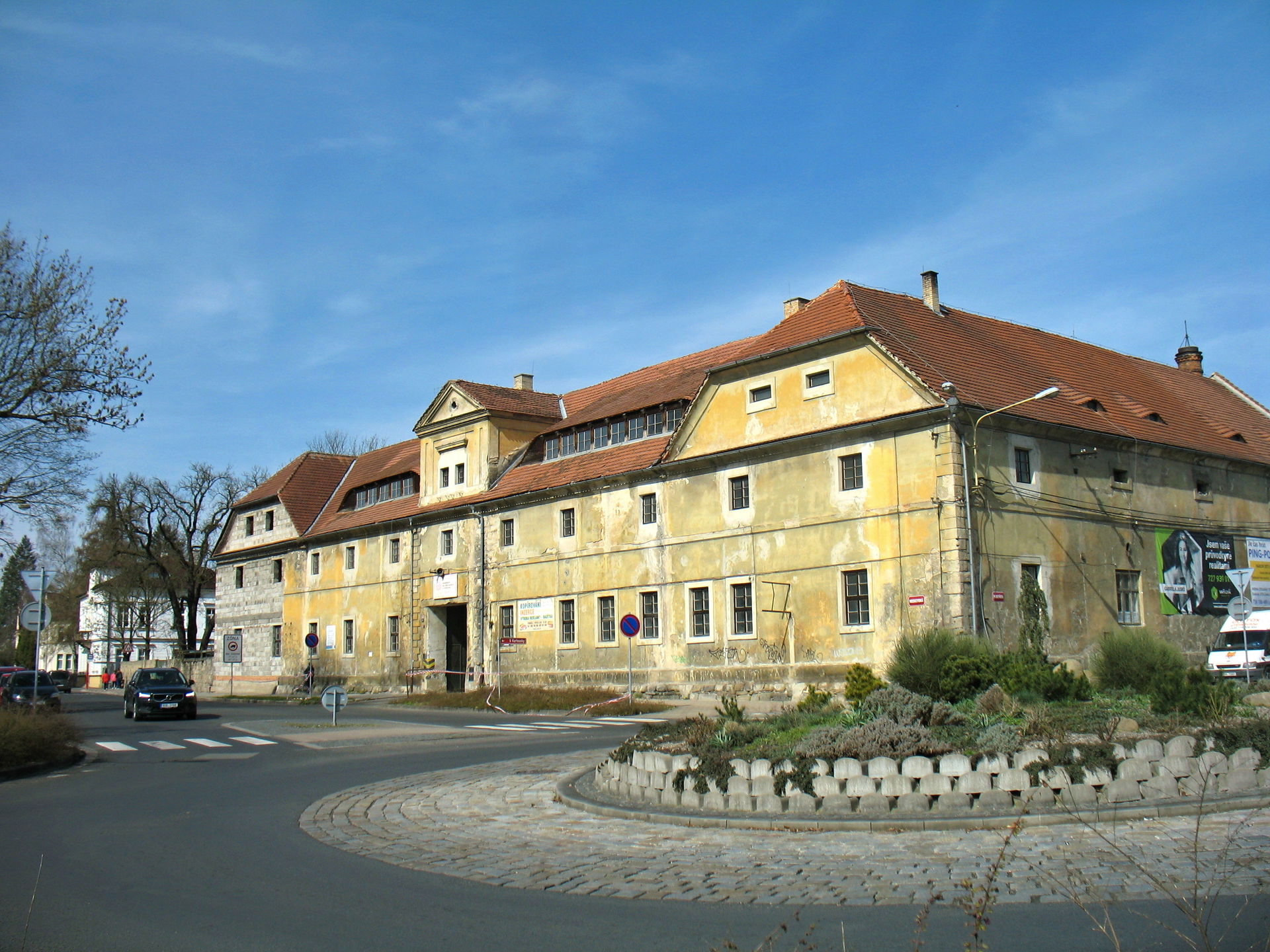 Former brewery in Česká Lípa.