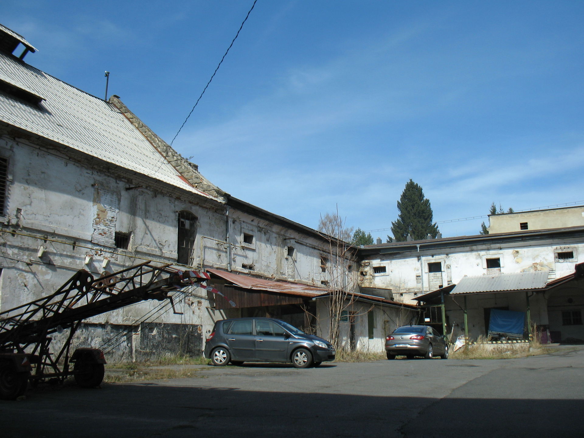 Former brewery in Česká Lípa.