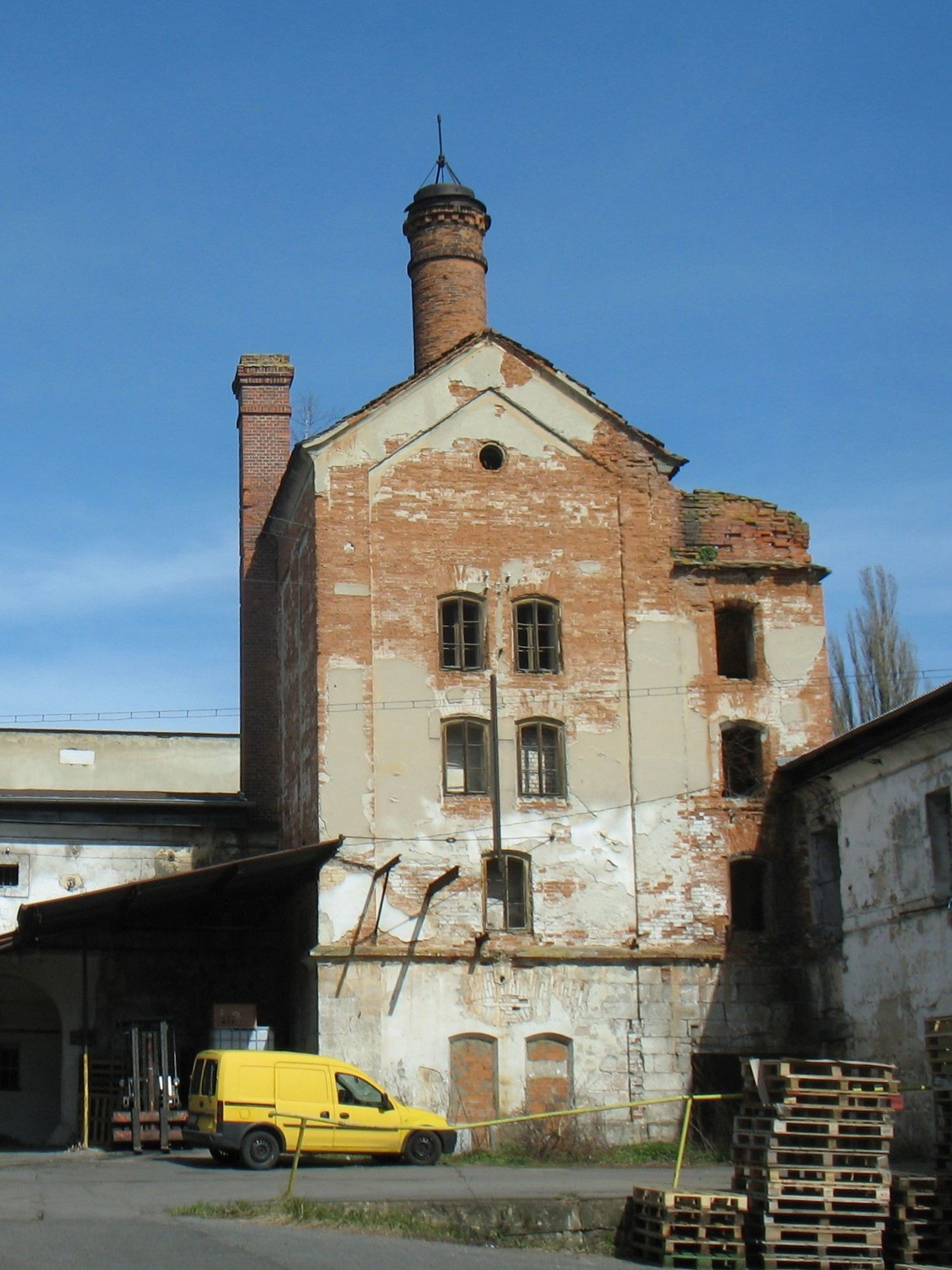 Former brewery in Česká Lípa.