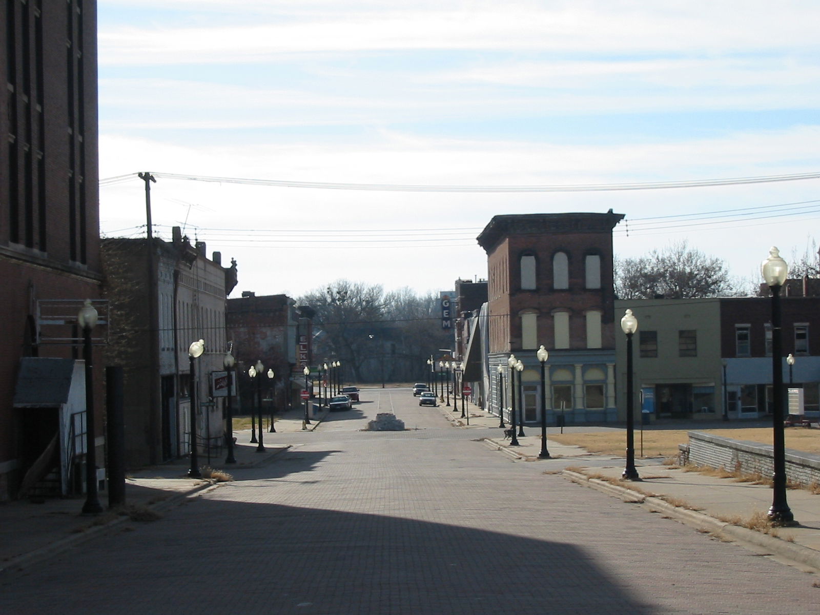 Downtown Cairo, Illinois, USA