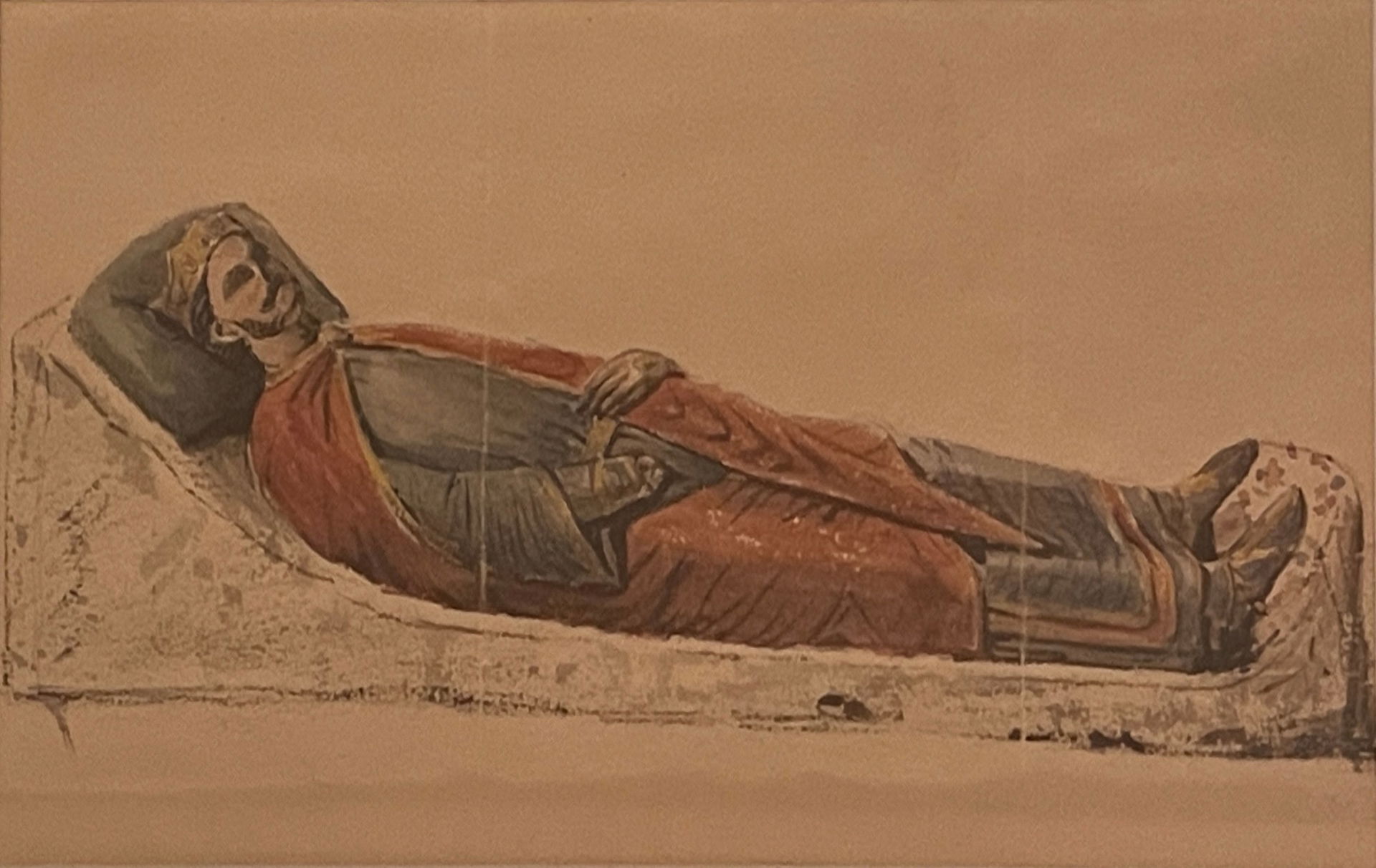 Prosper Mérimée (1803-1870)
Fontevraud. Relevé du gisant de Ric…
