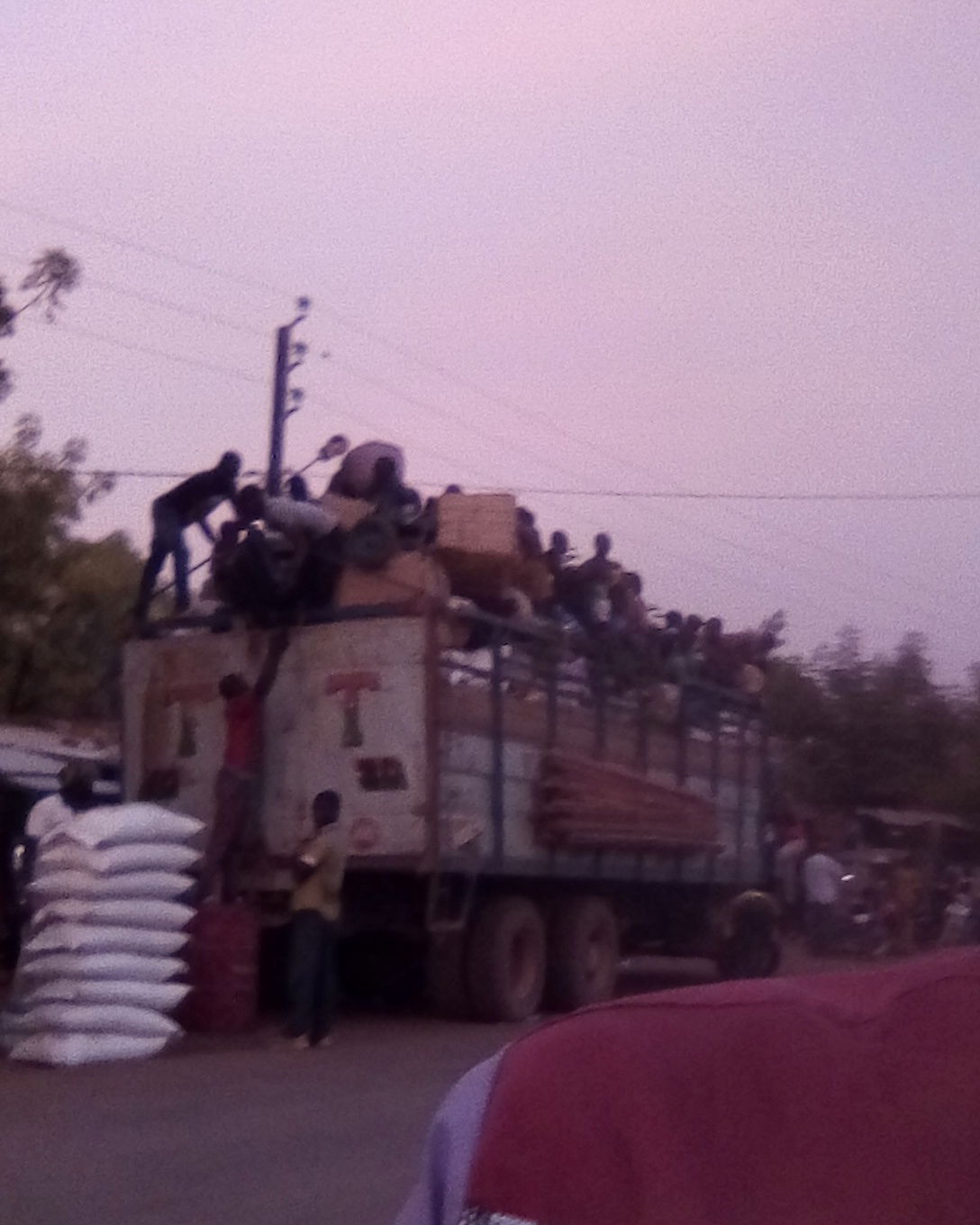 This is an image with the theme "Africa on the Move or Transpor…