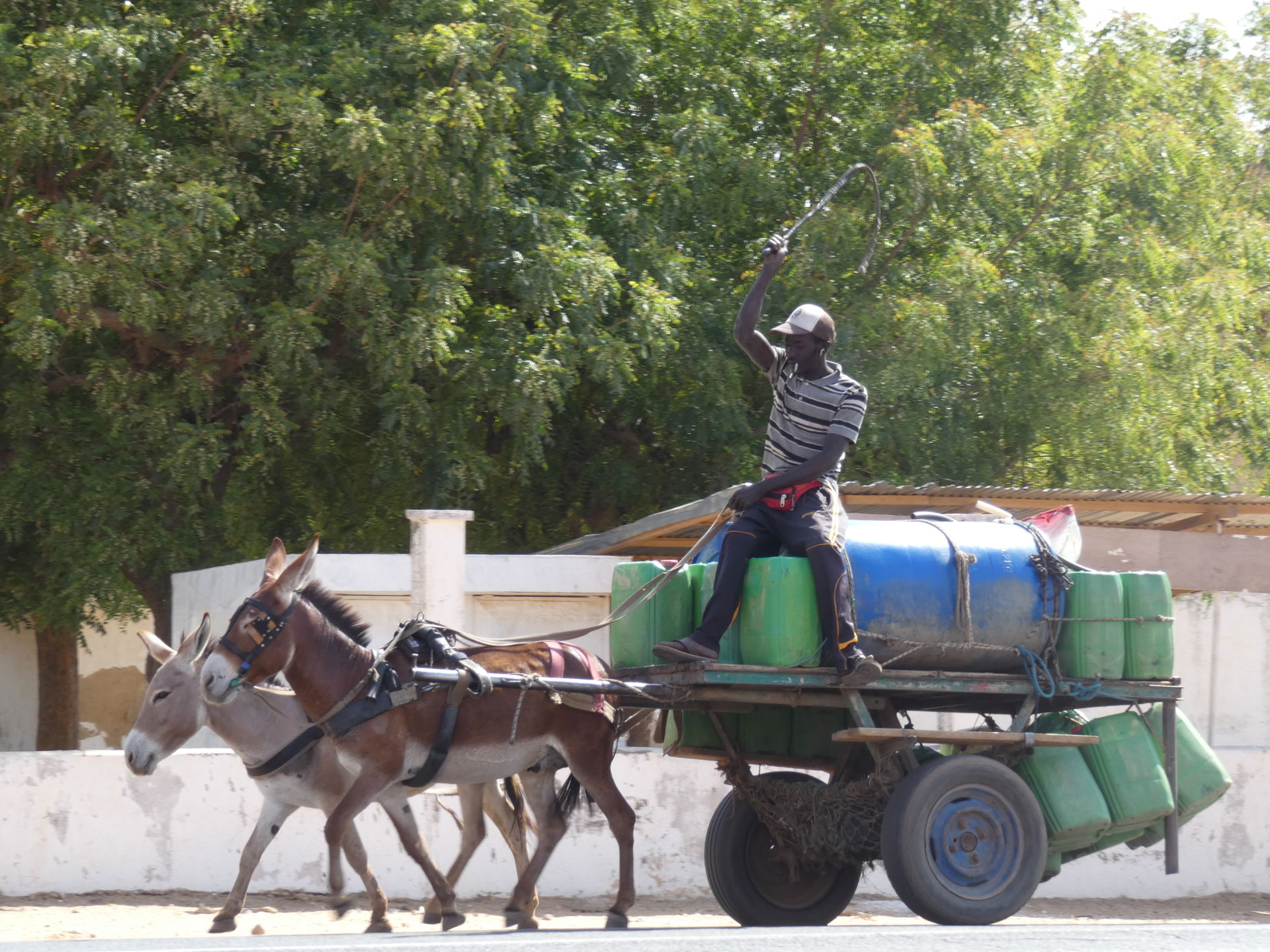 This is an image with the theme "Africa on the Move or Transpor…