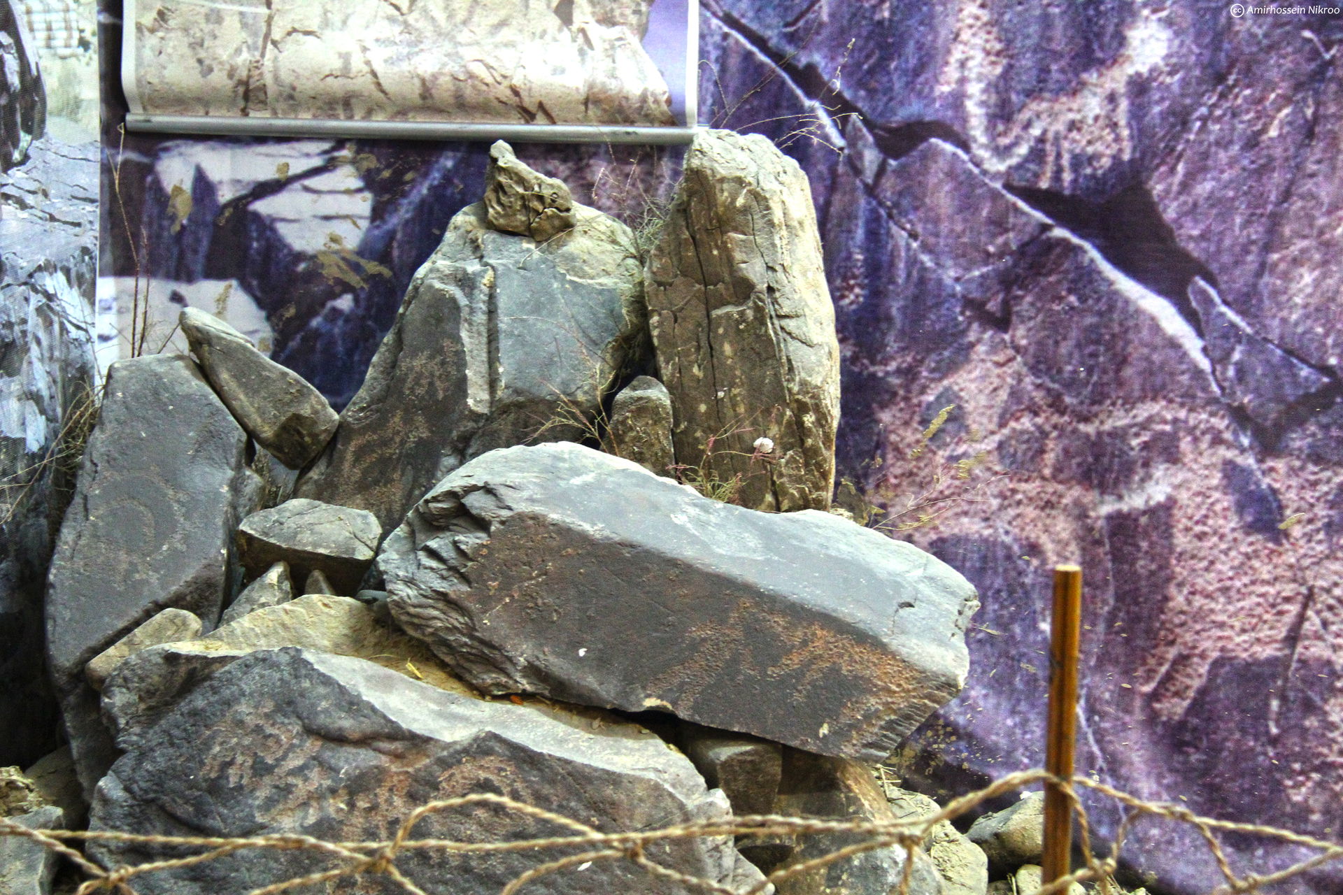This is a photo of a monument in Iran identified by the ID