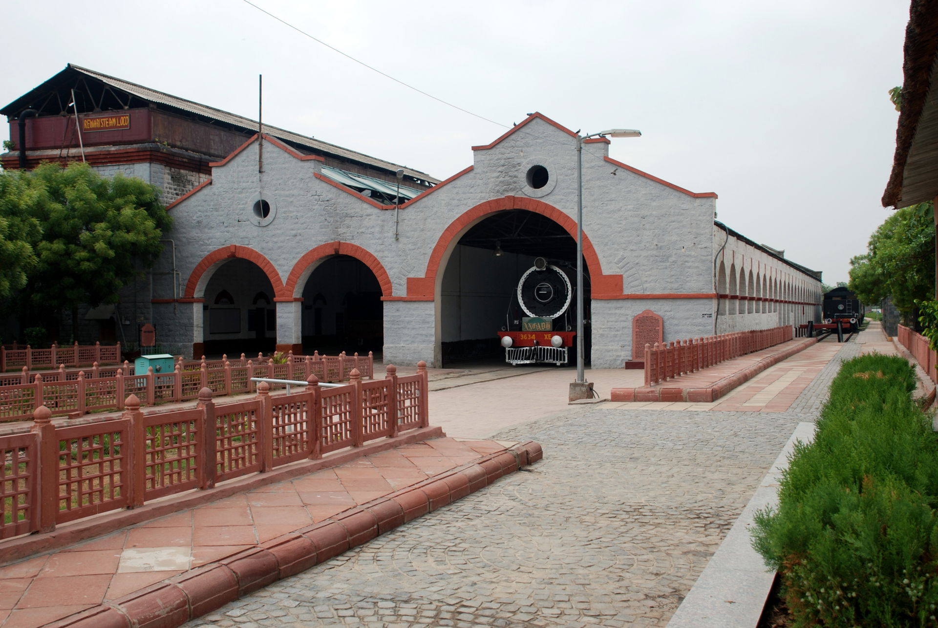 This is the photograph of 'Rewari Railway Heritage Museum'. The…