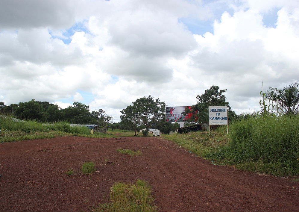 Welcome to Kamakwie, last town before Outamba-Kilimi National P…