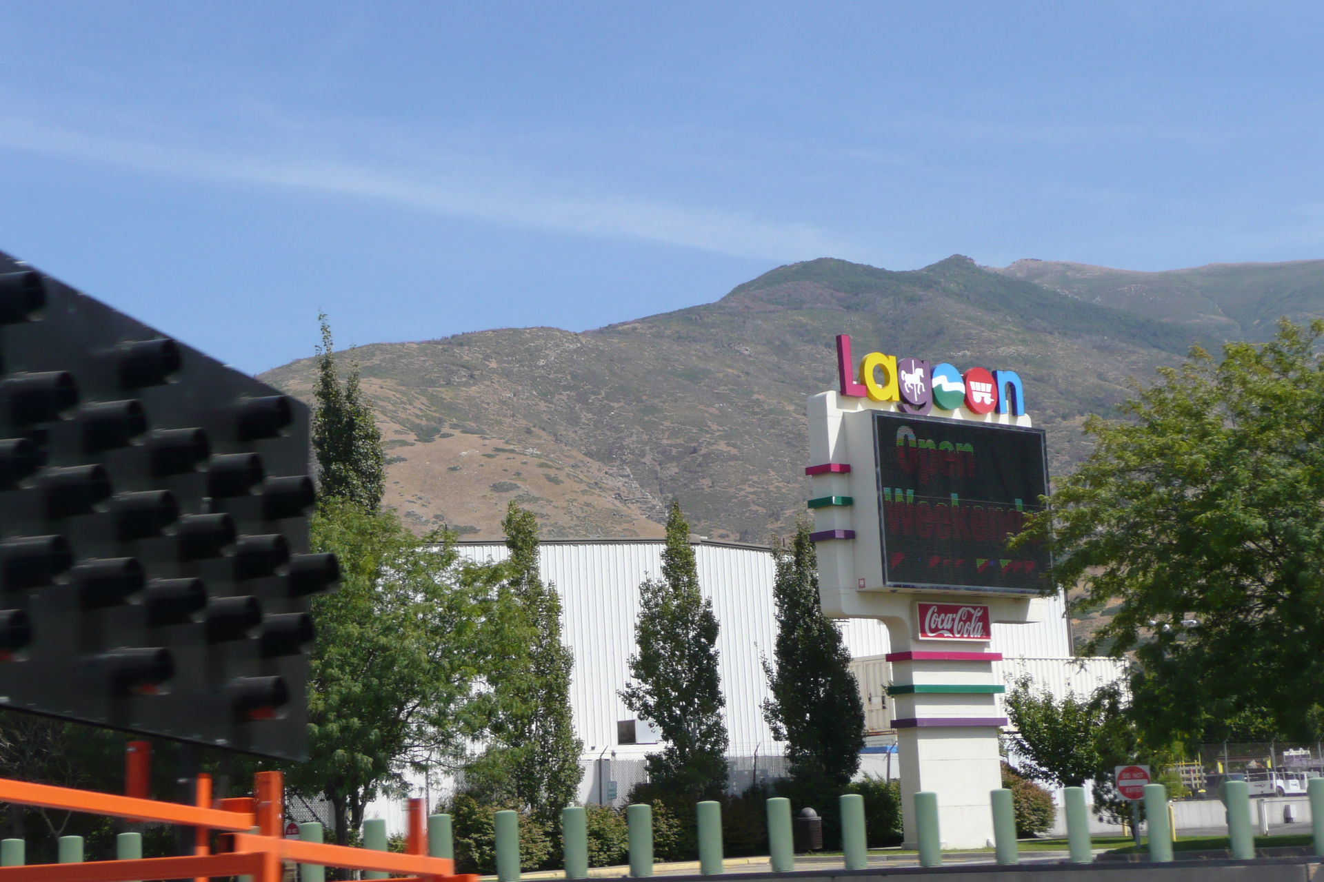 Lagoon, an amusement park in northern Utah